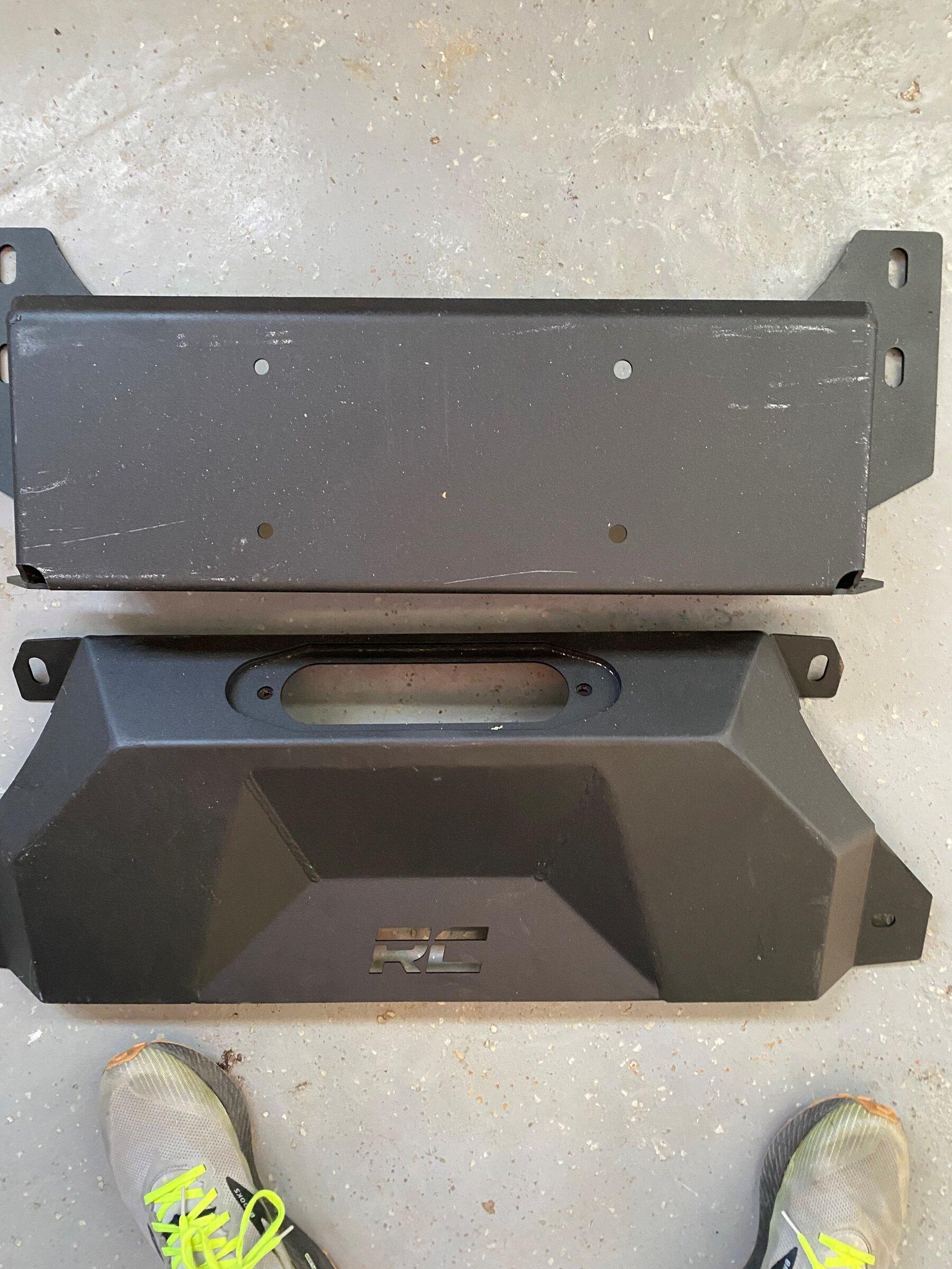 Ford Bronco Rough Country Hidden Winch Mount rc mount 1