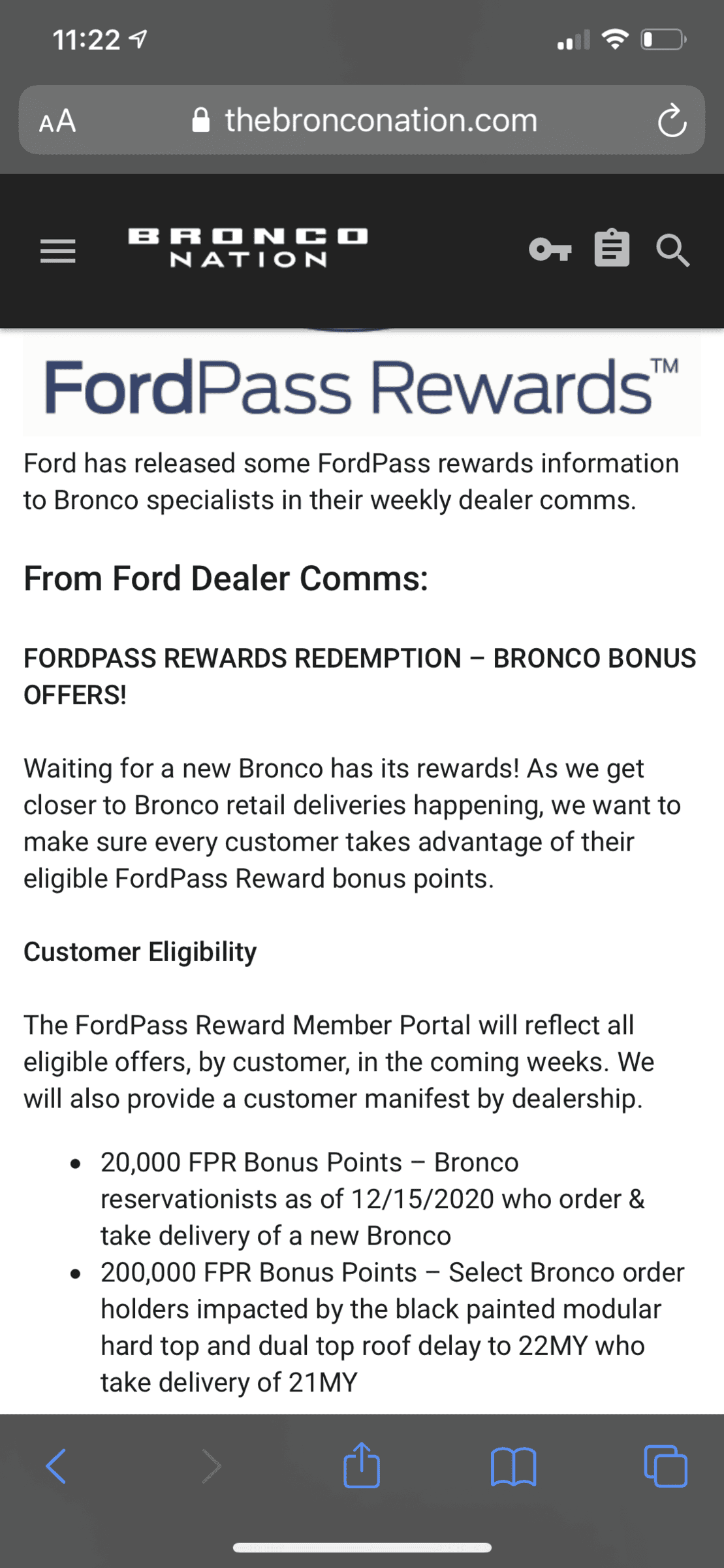 Ford Bronco Anyone get 220000 Fordpass points email? [RESOLVED] 7F9DF205-ECAC-48AD-9661-C8C986C4B517