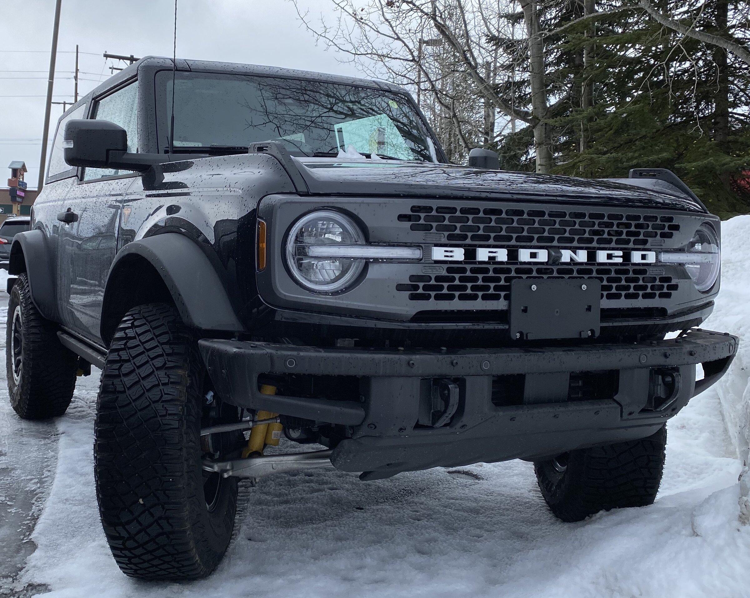 Ford Bronco My new Bronco arrived today 2021-2Dr-Bronco