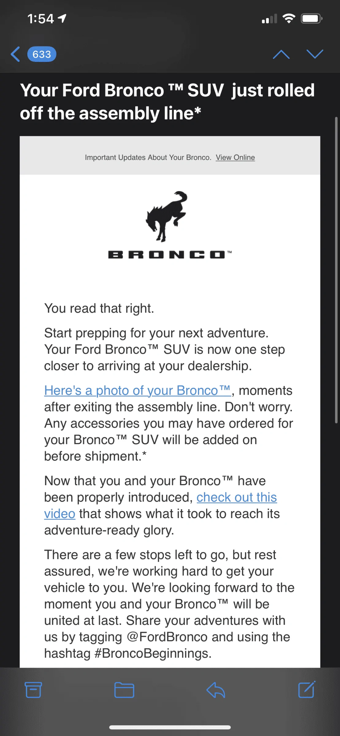 Ford Bronco 🛠 01/24/22 Build Week Group IMG_0223