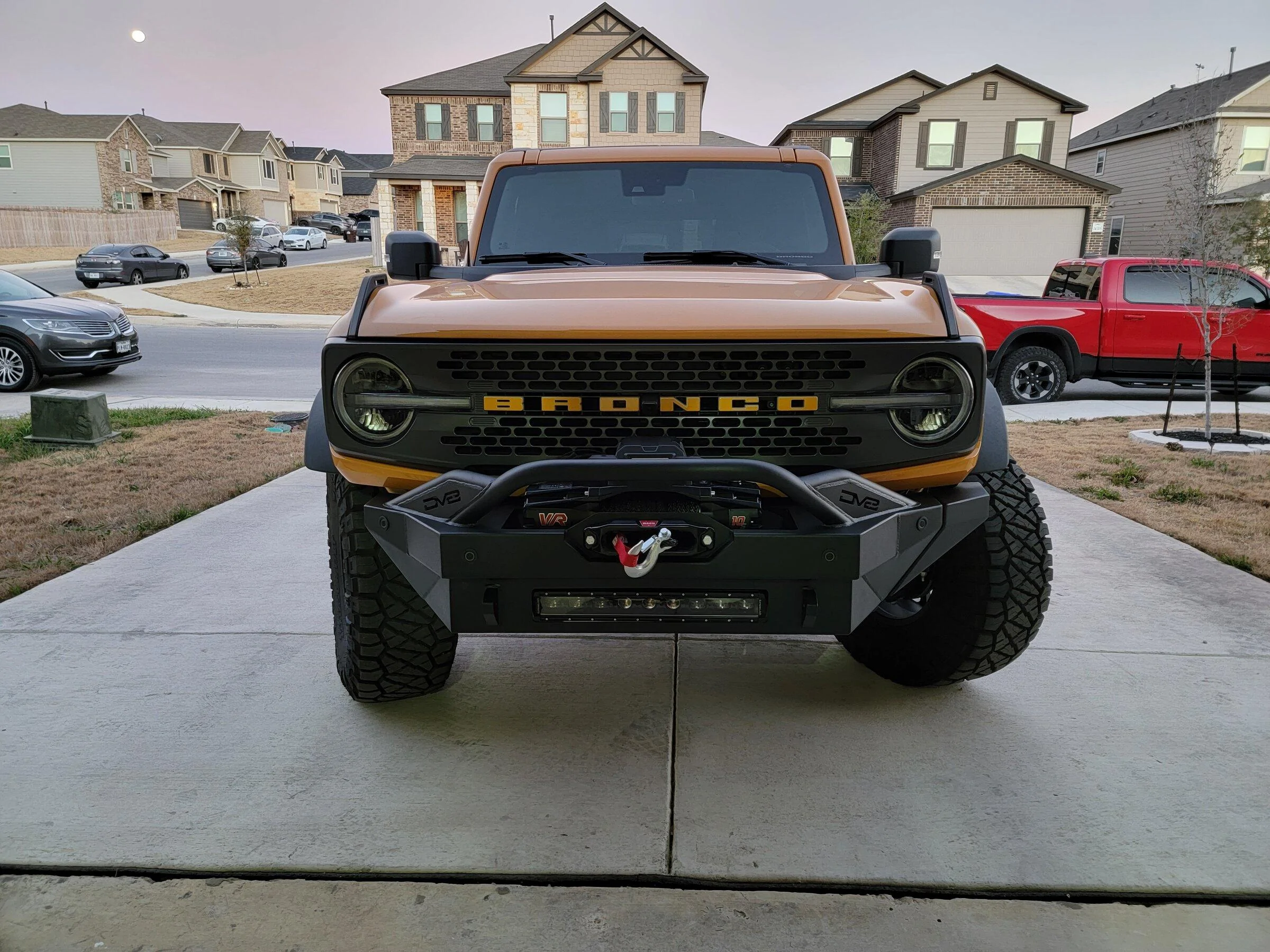 Ford Bronco DV8 Bumper 1 Wing