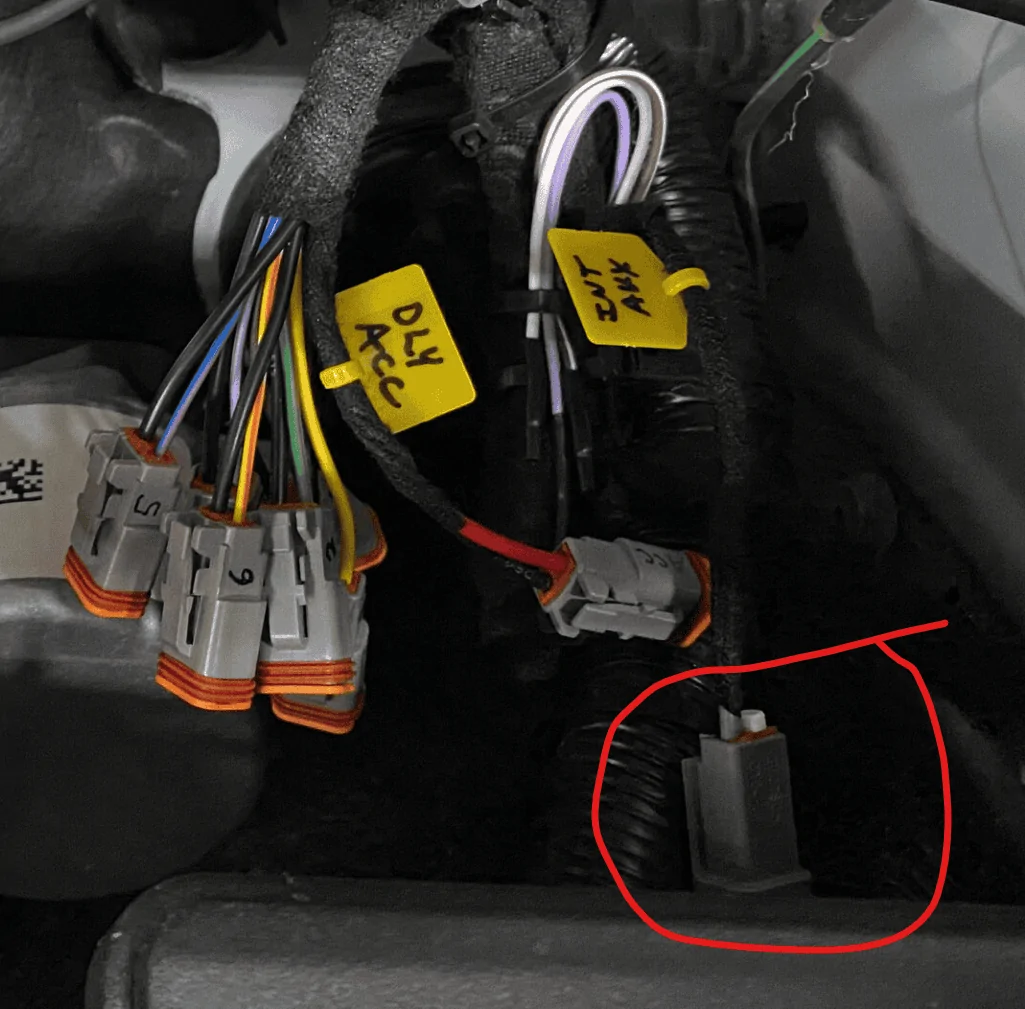 Ford Bronco AUX wiring suggestions and example ARB compressor installation 1644990061160
