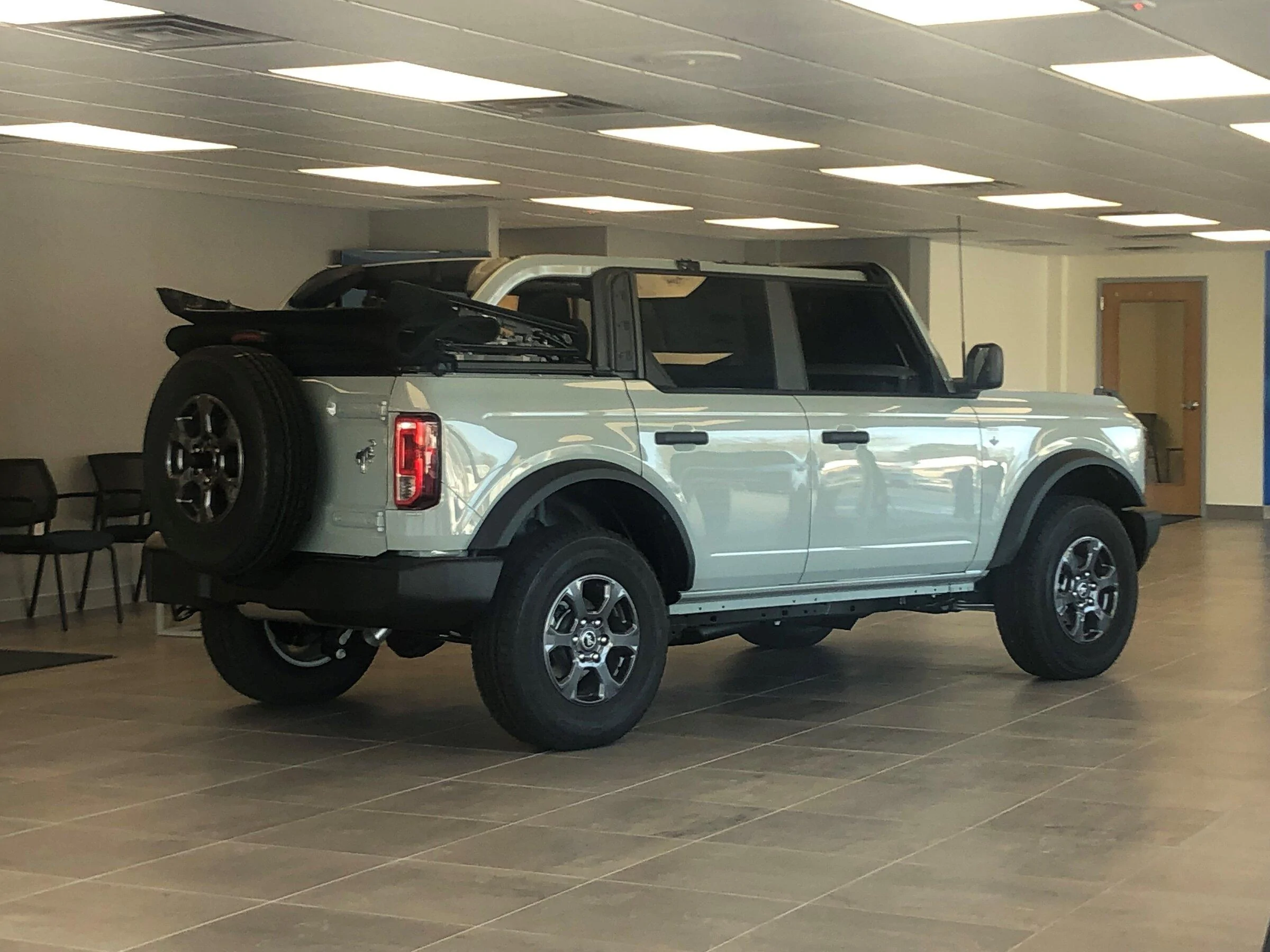 Ford Bronco Picking up Cactus Gray BB this weekend Bronco