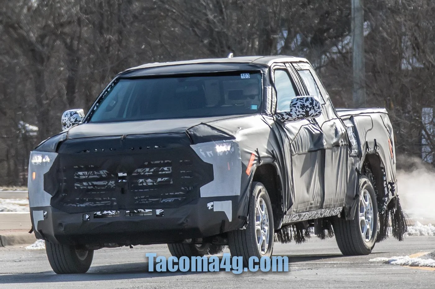 Ford Bronco 4th Generation Toyota Tacoma next-toyota-tacoma-mule-spied-3-jpg