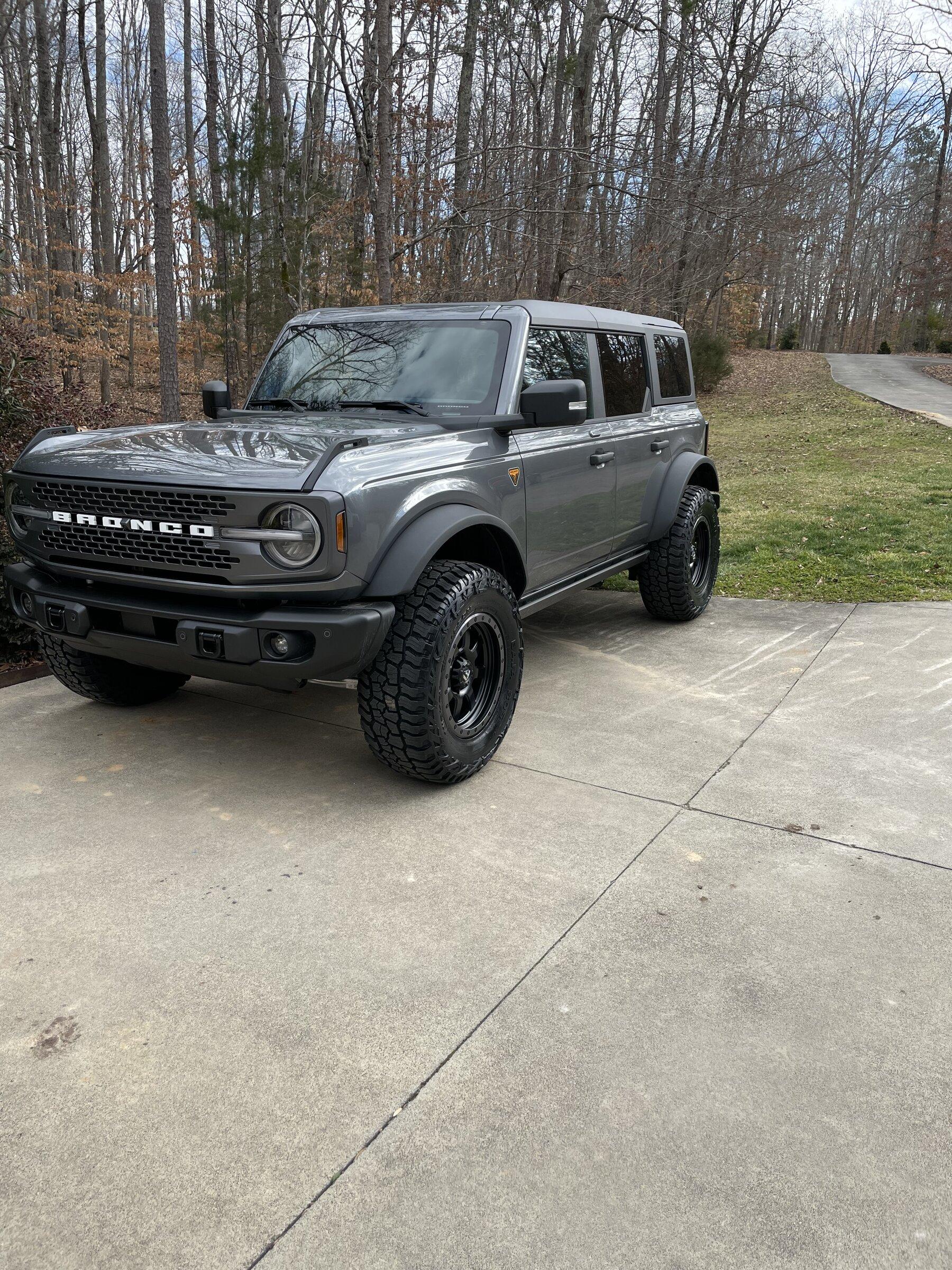 Ford Bronco Show us your installed wheel / tire upgrades here! (Pics) 2EEB1B11-D1DD-4B3D-A17E-8CB4A8B39B37
