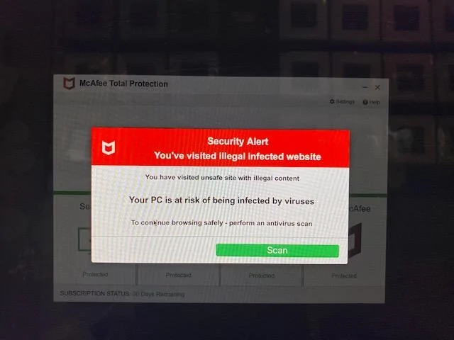 Ford Bronco Getting Weird Error Messages using Safari IMG_5364