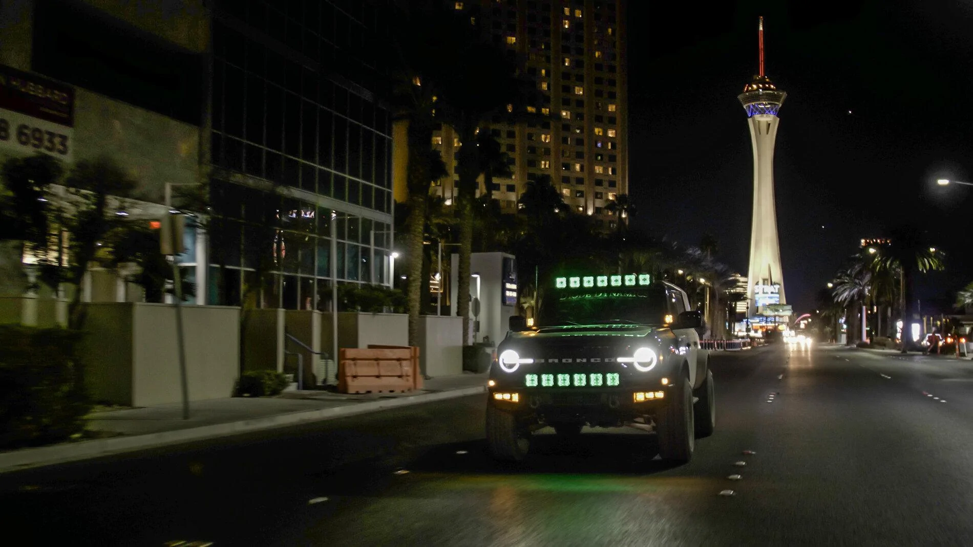 Ford Bronco SS5 Ditch Light Kits NOW AVAILABLE!! backlight_vegas_strip_1-jpg