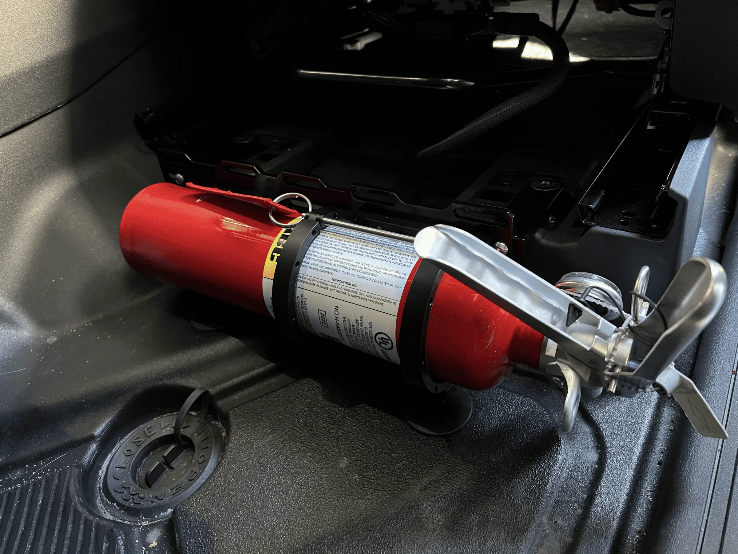 Ford Bronco Desert Does It: Front Multi Mount Panel (MMP) and Fire Extinguisher Mount IMG_1460
