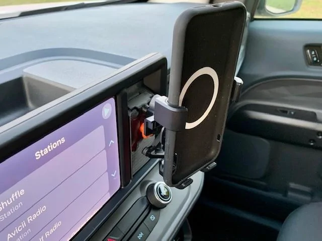 Ford Bronco Ford Integrated Tether System (FITS) for Bronco? phone mount