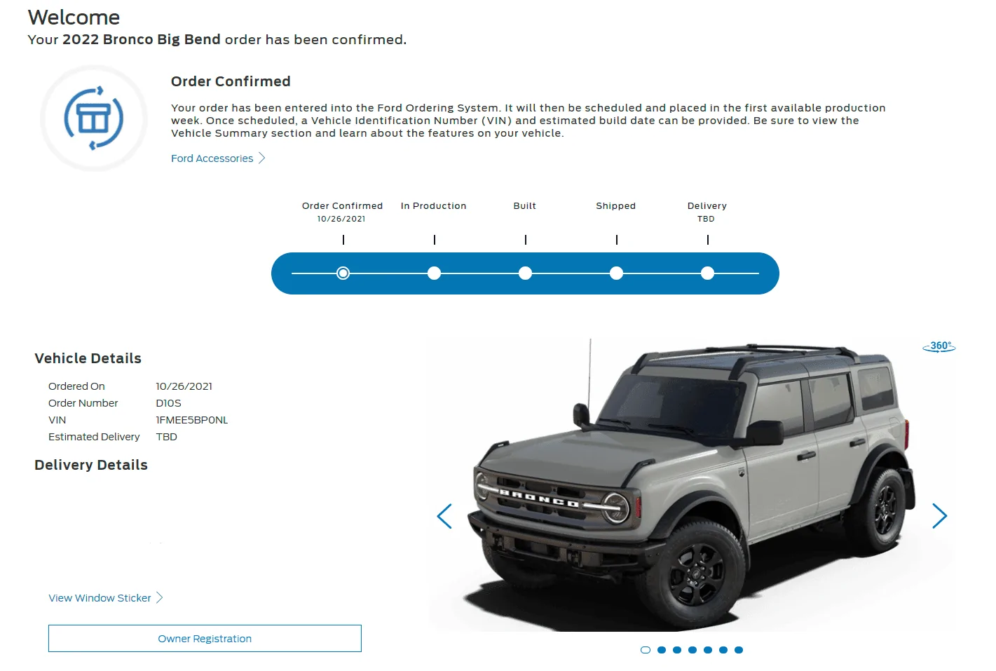 Ford Bronco Order tracking for non-reservation orders... bronco_order