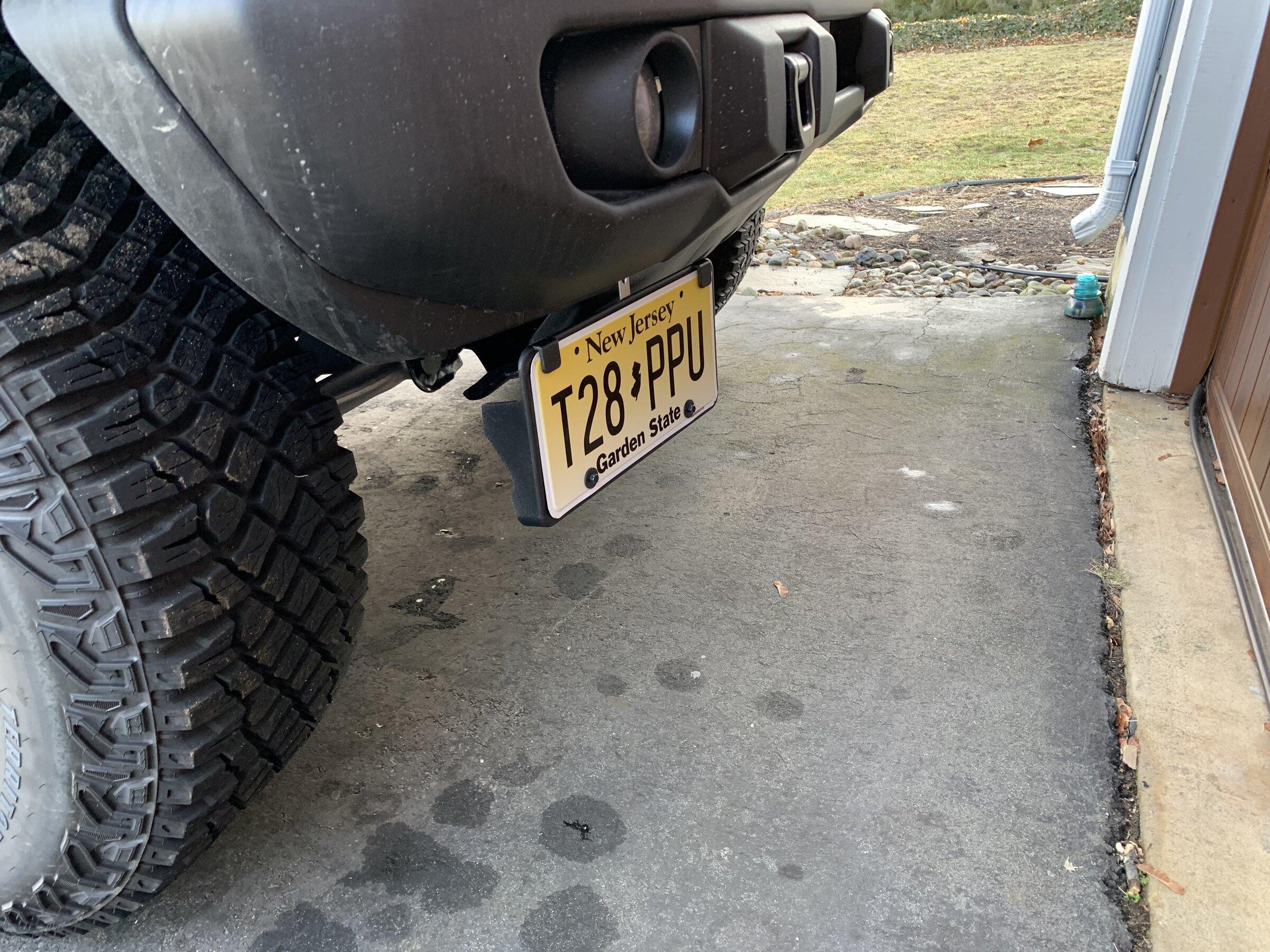 Ford Bronco Capable bumper license plate bracket options? A83805F3-38B8-4D65-86EB-2C35BE9EB46A