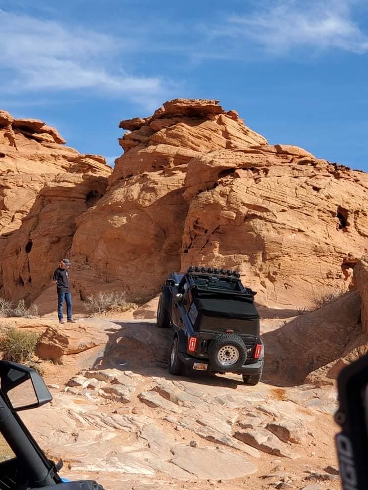 Ford Bronco Delivery, mud, rocks, sunset, happiness IMG_2408.JPG