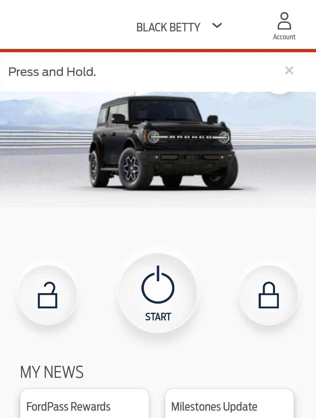 Ford Bronco Ok, so is naming your bronco a "thing"? Screenshot_20220217-152020