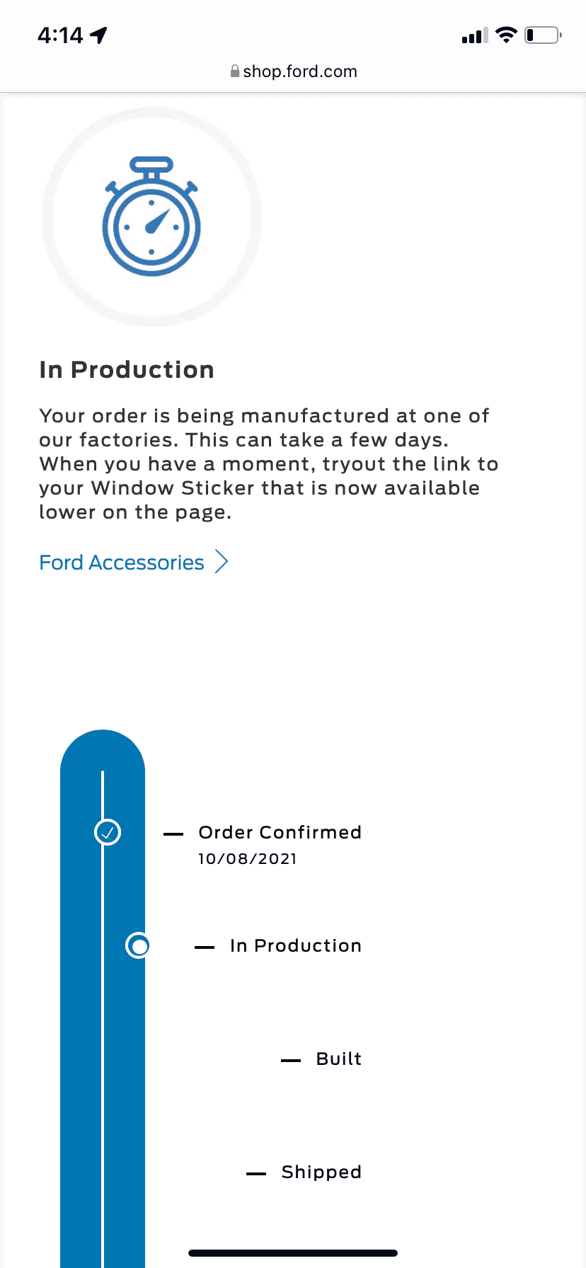 Ford Bronco 2/21/2022 Build Week Group BD09BB8A-1192-4675-ACBA-A5EFD40472DE