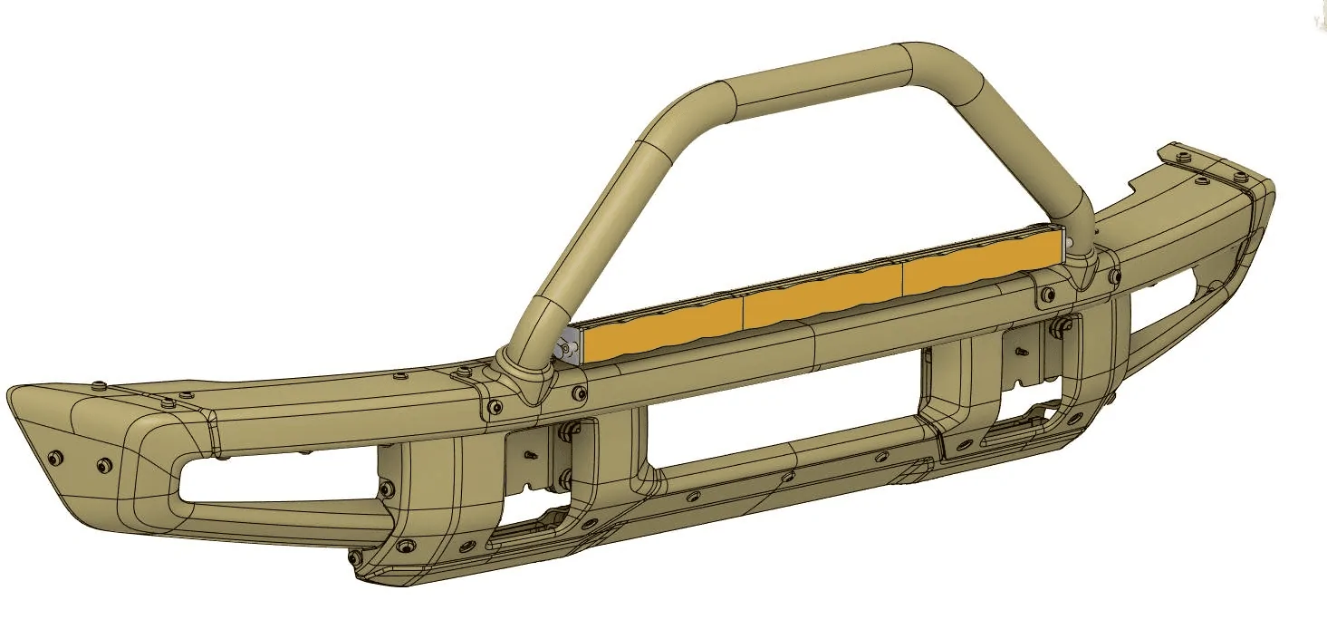 Ford Bronco Good Light Bar for HD Modular Front Bumper? 1645162148599