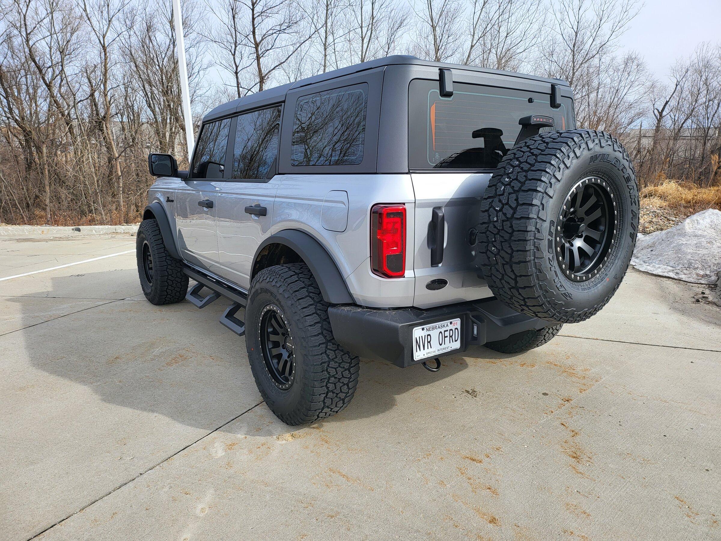 Ford Bronco Custom vanity license plate for Bronco? 20220217_113850