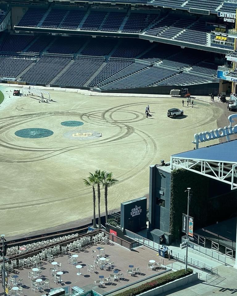 Ford Bronco Bronco driver goes for joyride inside Petco Park, tears up field before police arrest him 00F9925E-C5BA-4121-AEB3-5680E193386E