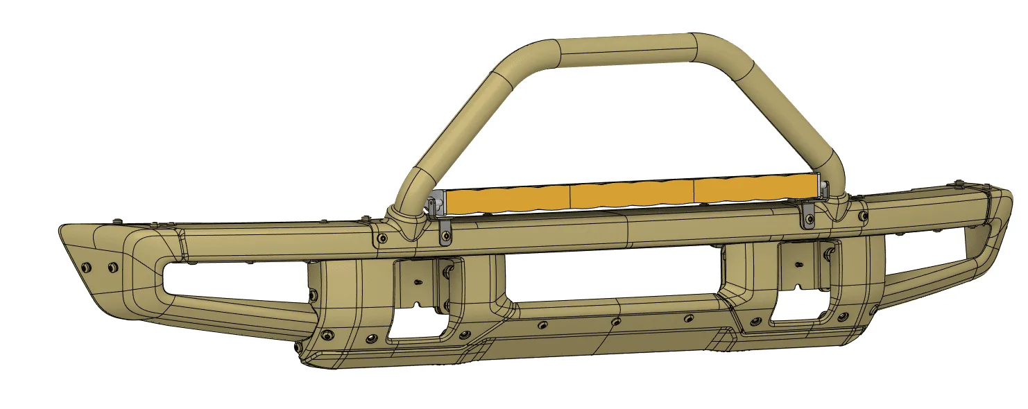 Ford Bronco Good Light Bar for HD Modular Front Bumper? 1645251203304