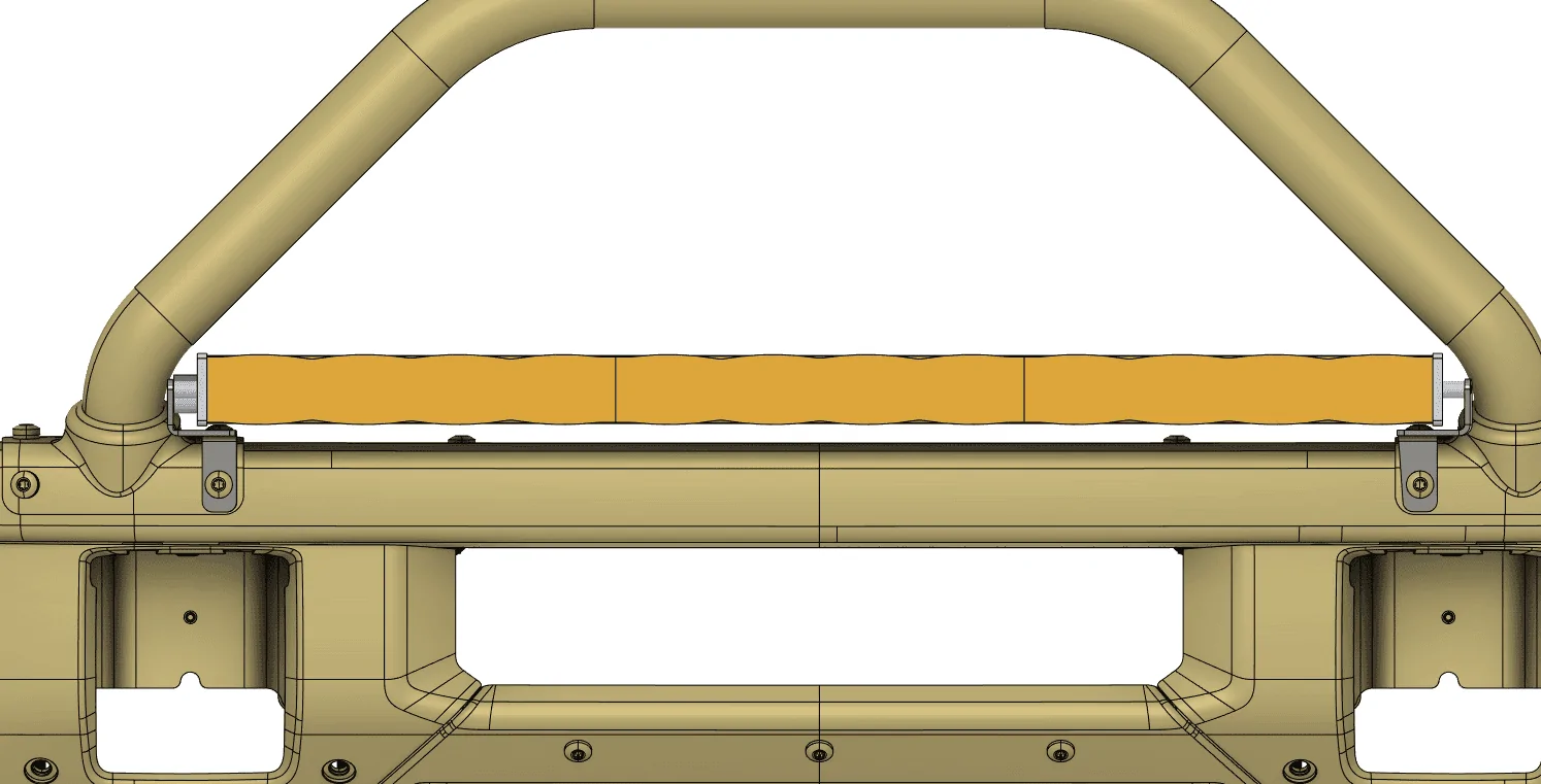 Ford Bronco Good Light Bar for HD Modular Front Bumper? 1645251242672