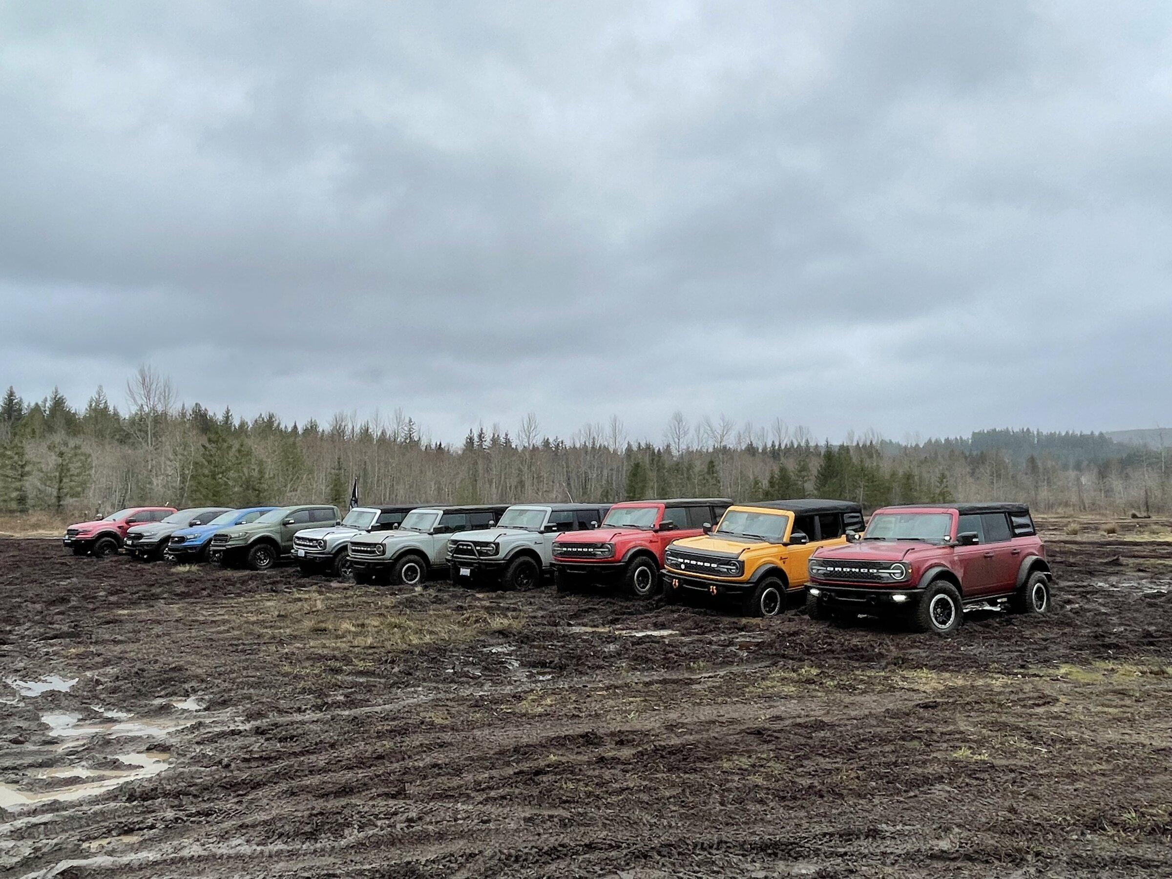 Ford Bronco PNW Broncos at Avants Off Road Course IMG_0129