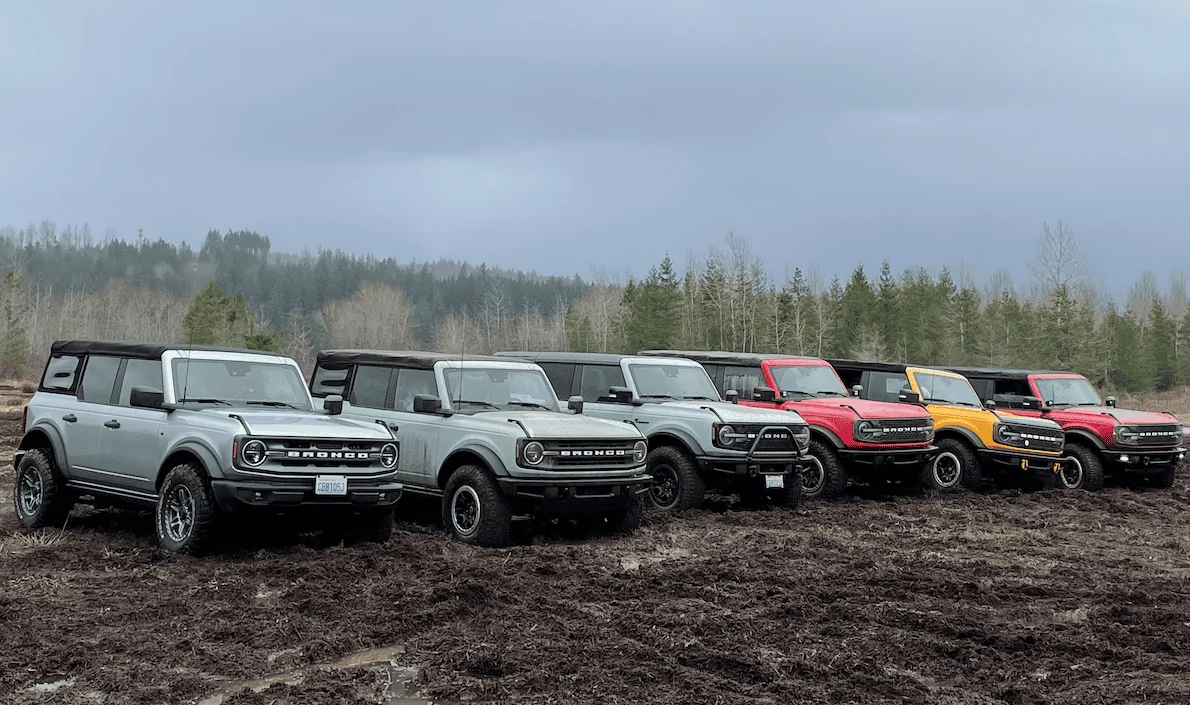 Ford Bronco PNW Broncos at Avants Off Road Course Screen Shot 2022-02-19 at 4.03.04 PM