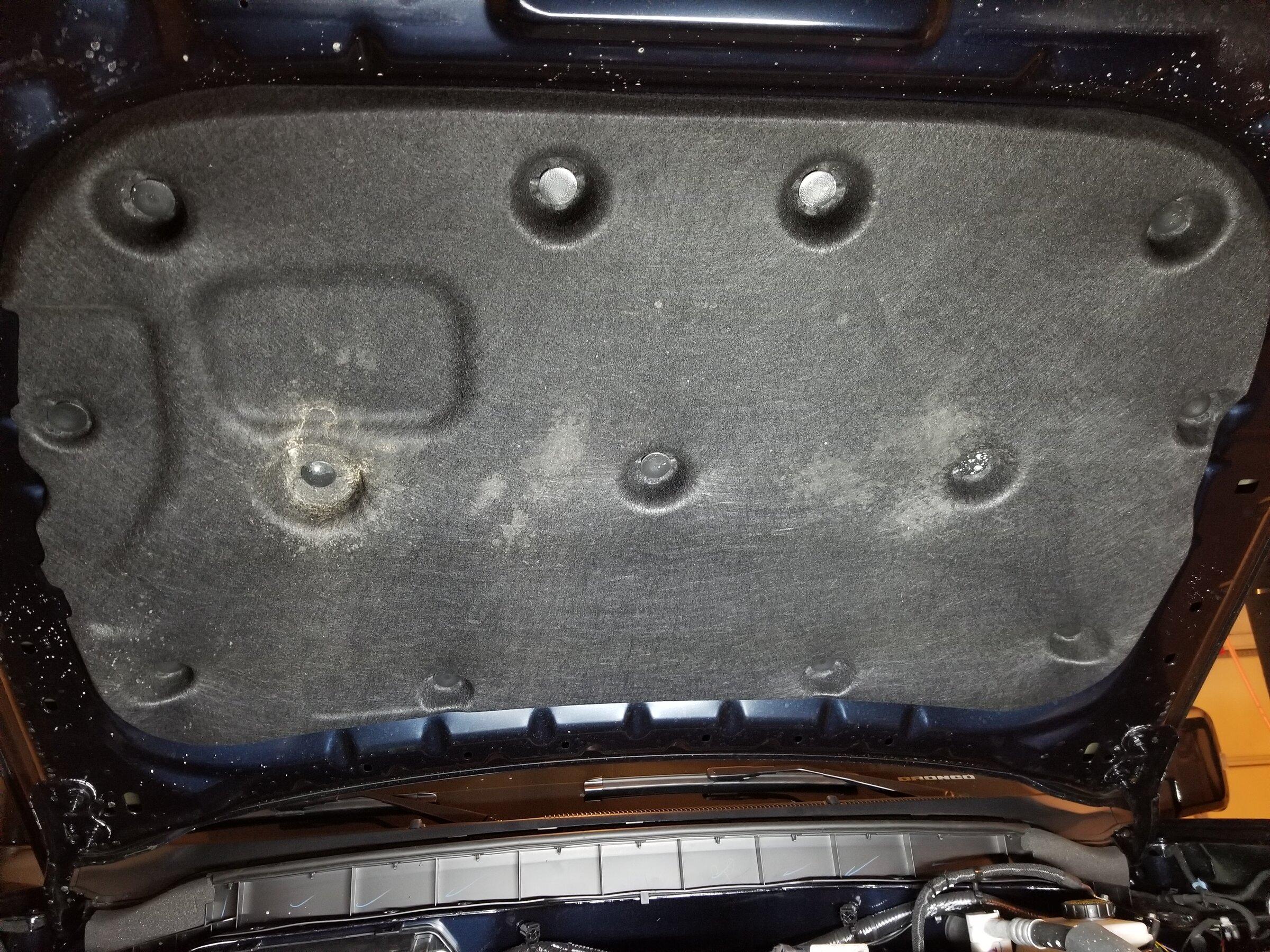 Ford Bronco Under Hood Sound Deadening 20220219_195142