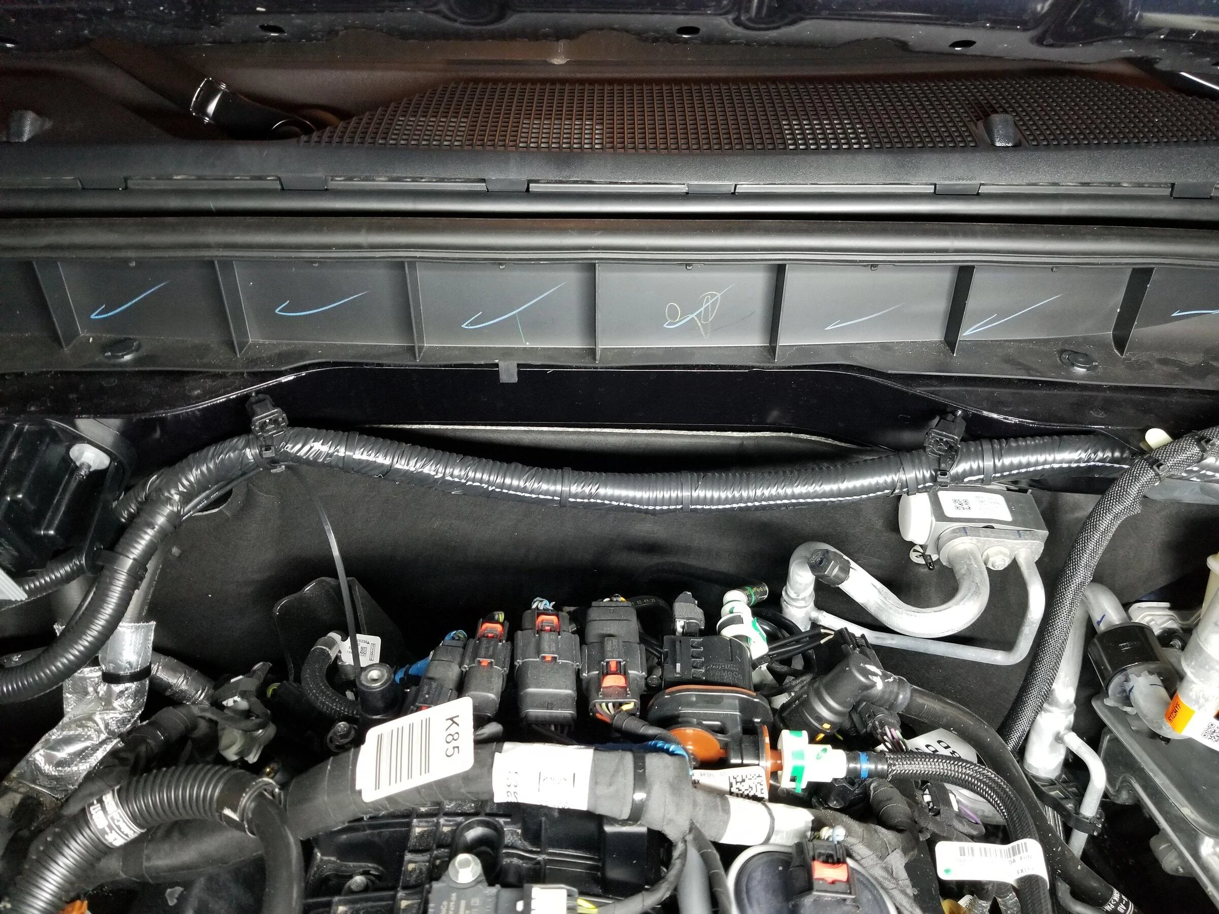 Ford Bronco Under Hood Sound Deadening 20220219_195157