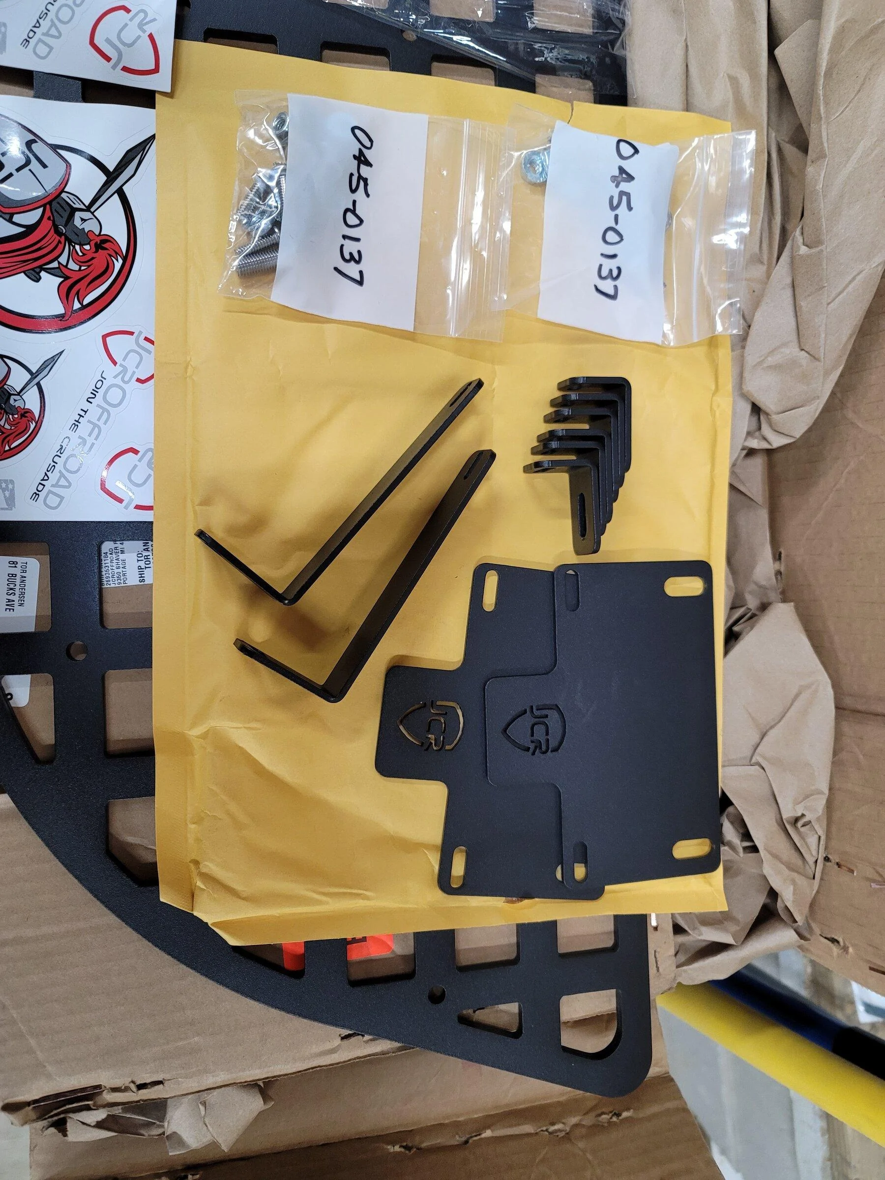 Ford Bronco JCROffroad Window Molle Panel for 2 door 20220219_160438
