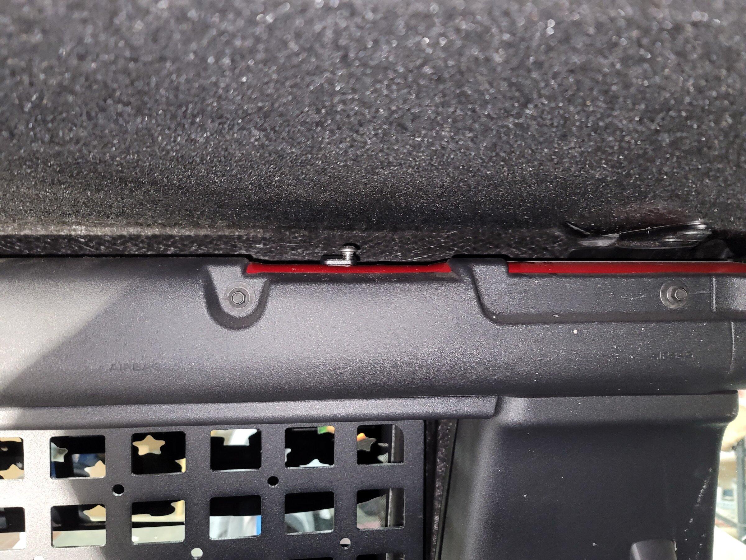 Ford Bronco JCROffroad Window Molle Panel for 2 door 20220219_164251