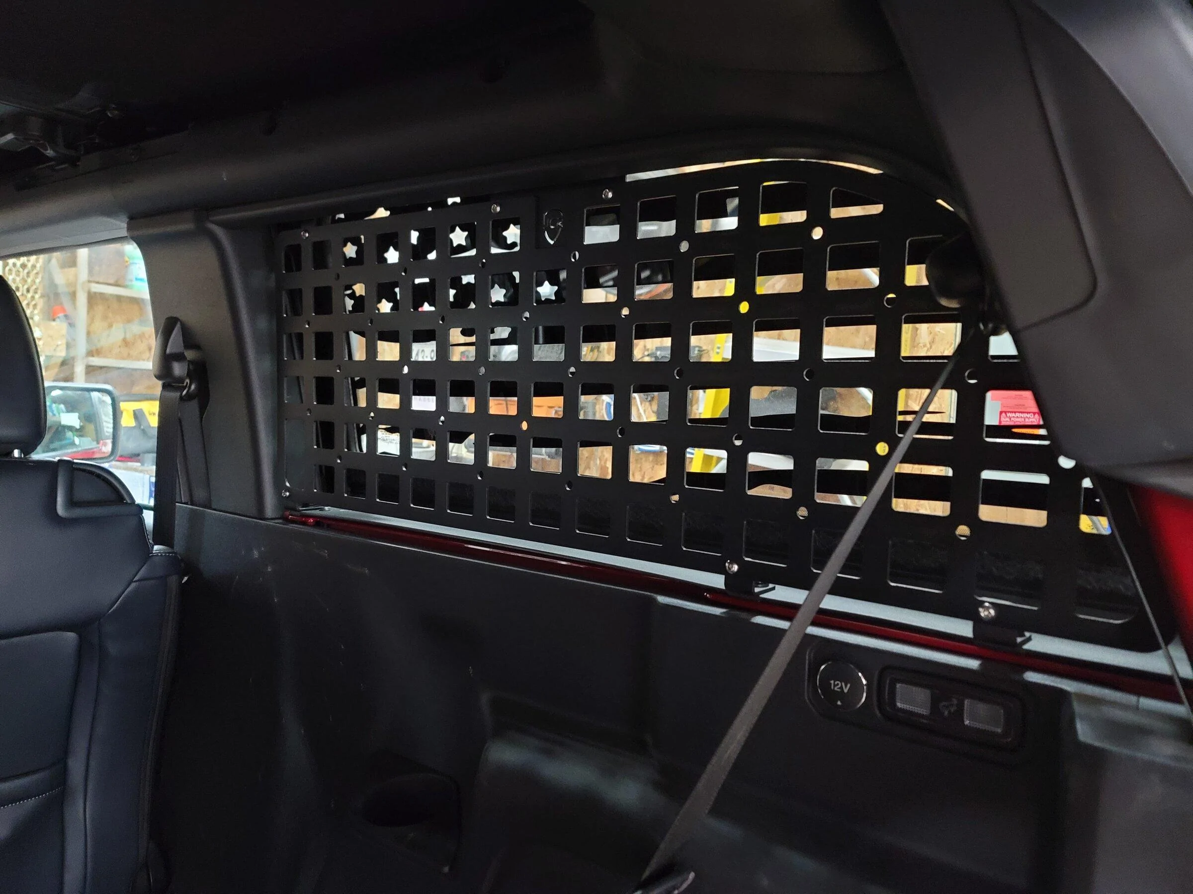 Ford Bronco JCROffroad Window Molle Panel for 2 door 20220219_170404