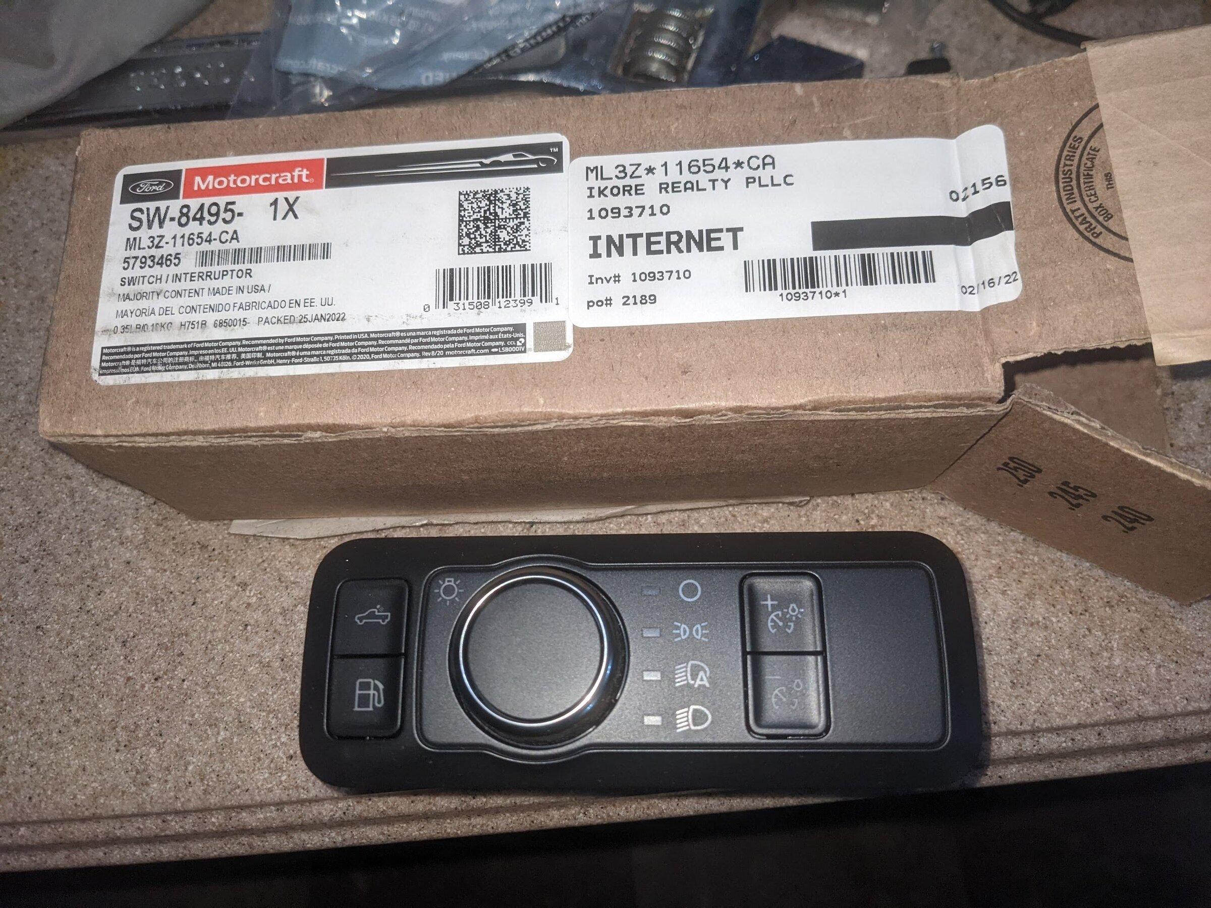 Ford Bronco Factory Fog Light Switch PXL_20220220_041245974