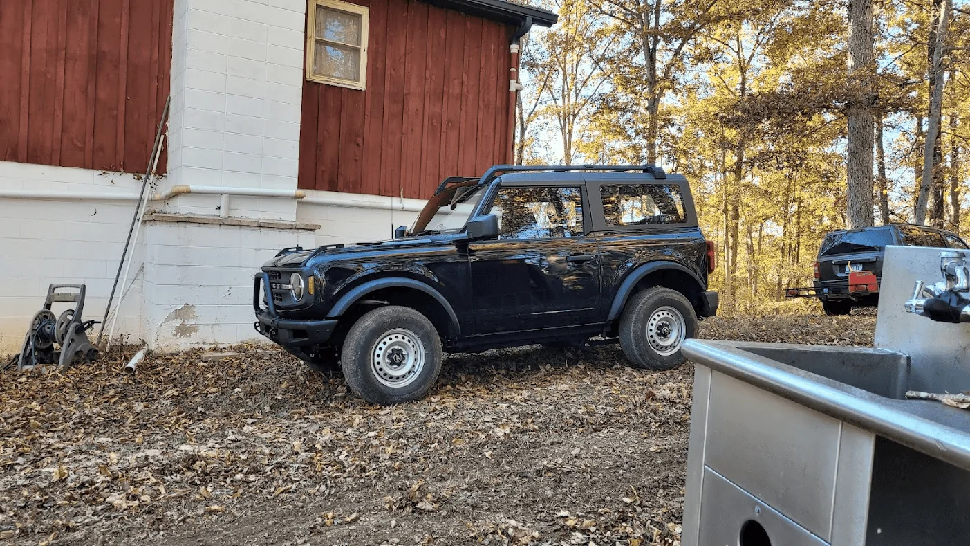 Ford Bronco Lift kit recommendations for 17" wheels (+25 offset) & 35's ? 1645340611889