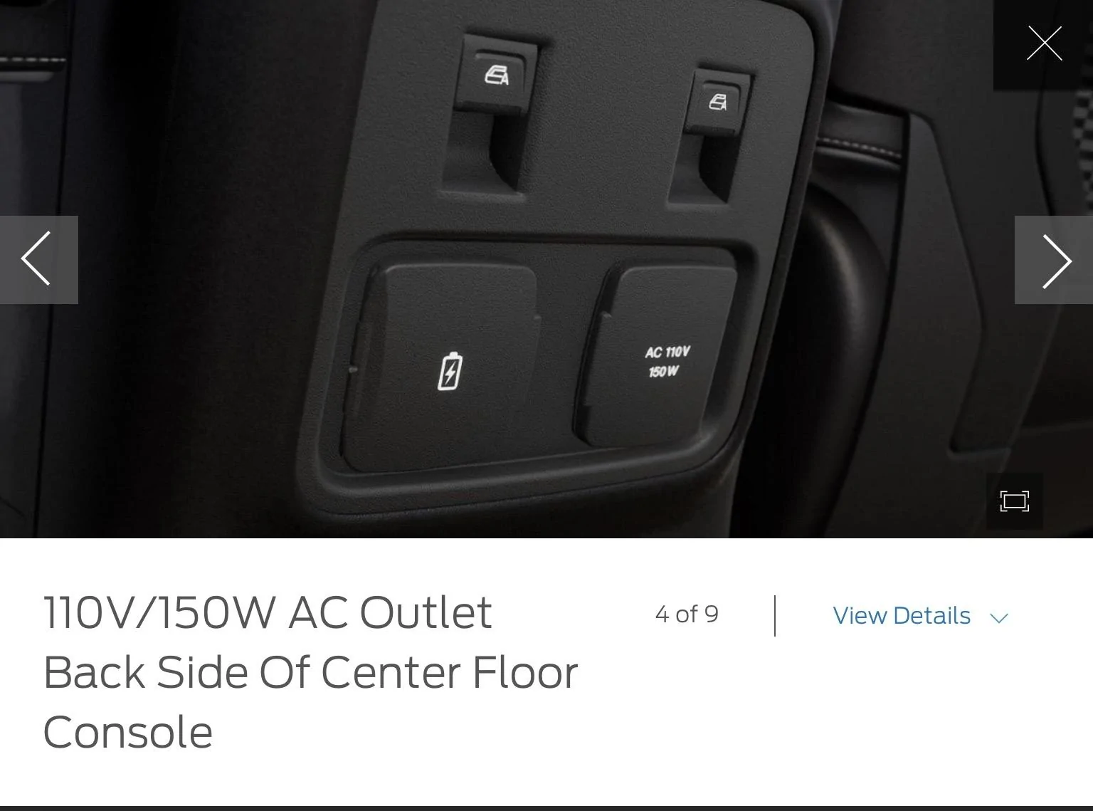 Ford Bronco Bronco Outlets (110V) IMG_2436