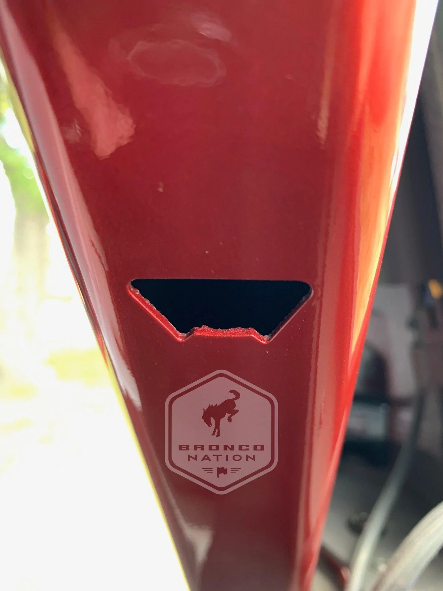 Ford Bronco Bronco bottle opener has been located 2021 Ford Bronco Bottle Opener Location 2