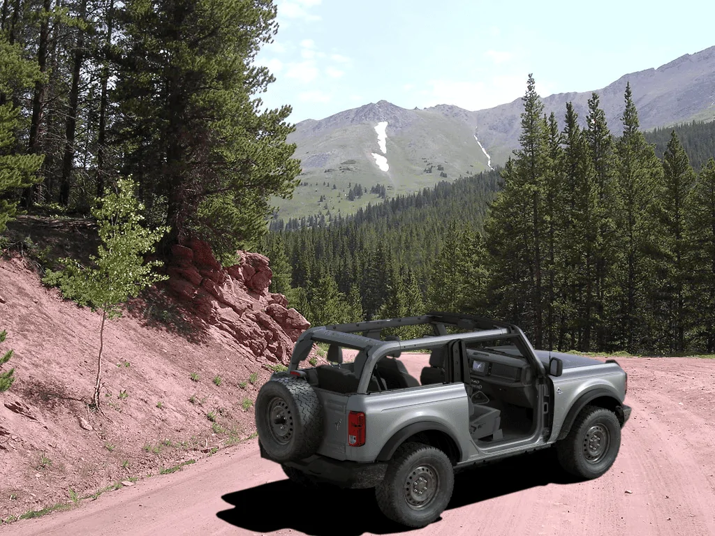 Ford Bronco Iconic Silver Paint Thread iconic_silver_doors_top_off