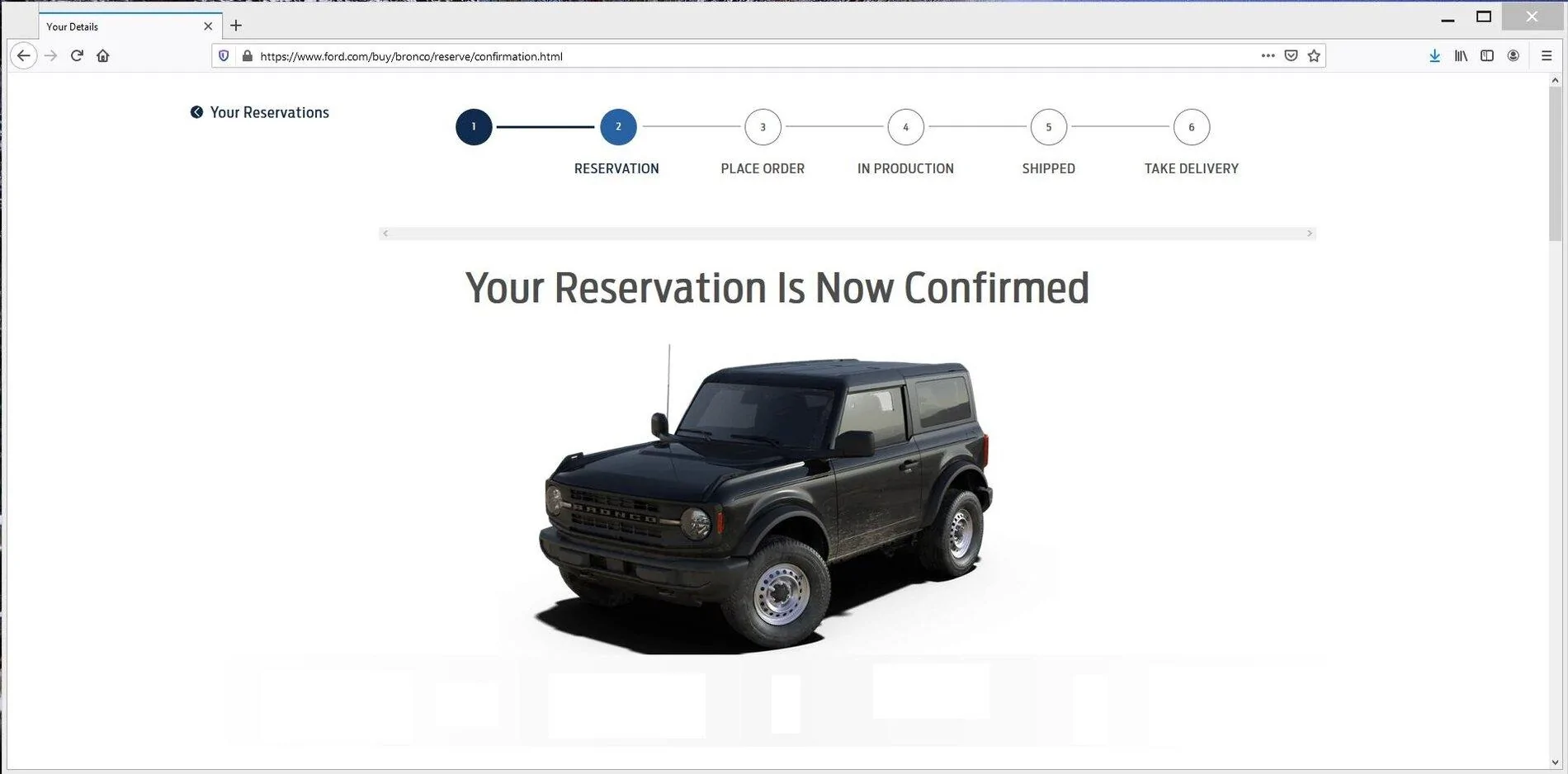 Ford Bronco Bronco Reservations Tracking List & Stats [Enter Yours!] br 73020 1