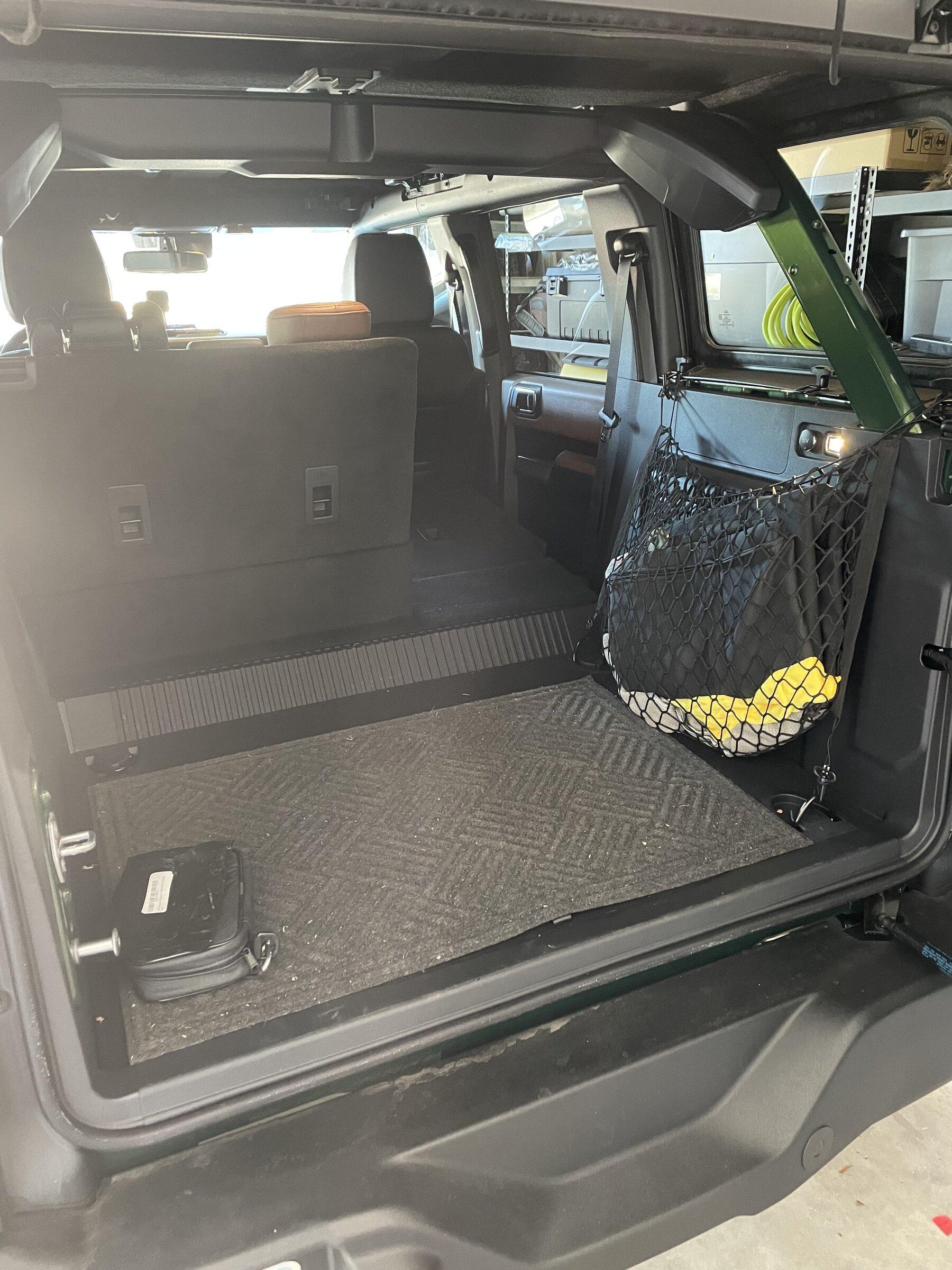Ford Bronco Cargo storage cheap and easy A149F4B3-939A-421E-8E12-02F18CC2ABA0