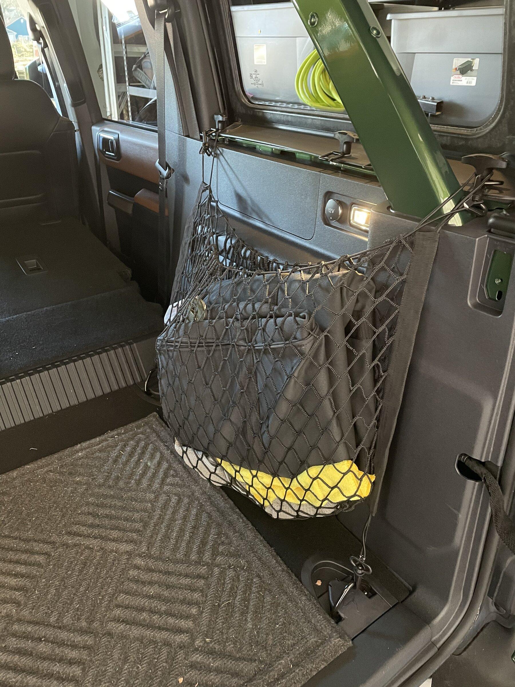 Ford Bronco Cargo storage cheap and easy 1CA4FC93-EF0C-4507-B47C-5DEC458ABAA7