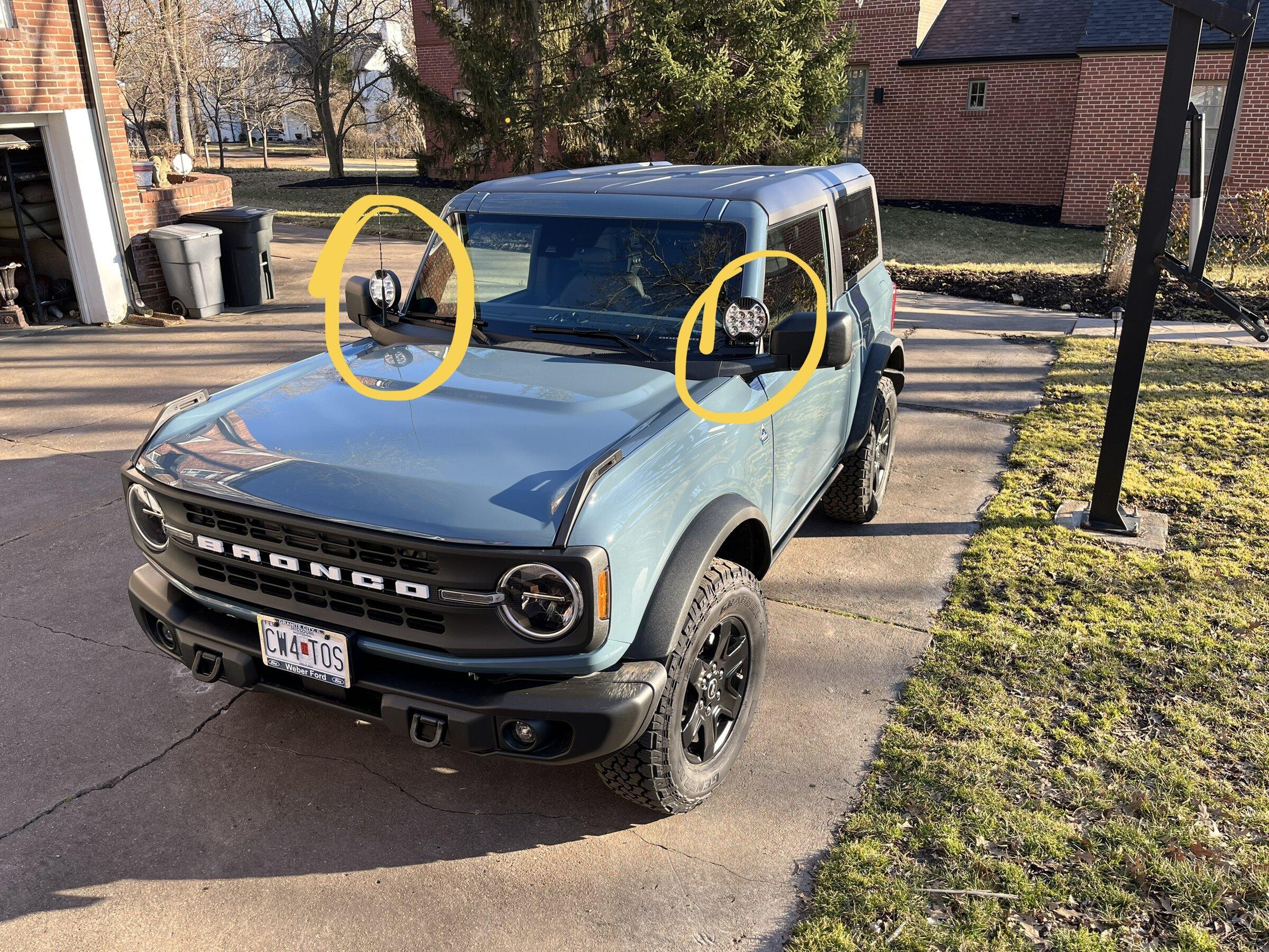 Ford Bronco Need help with KC Slimlite install B40B3992-AAC8-4484-AE74-BB1B93F541CB