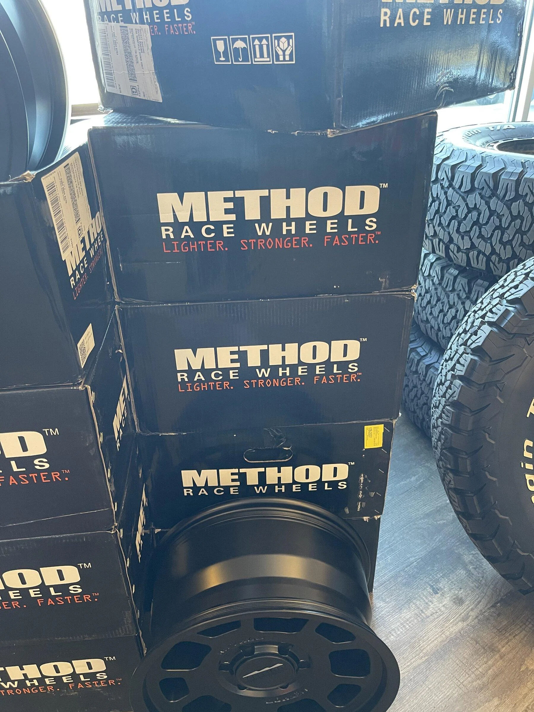 Ford Bronco Set of 5 method wheels IMG_0455