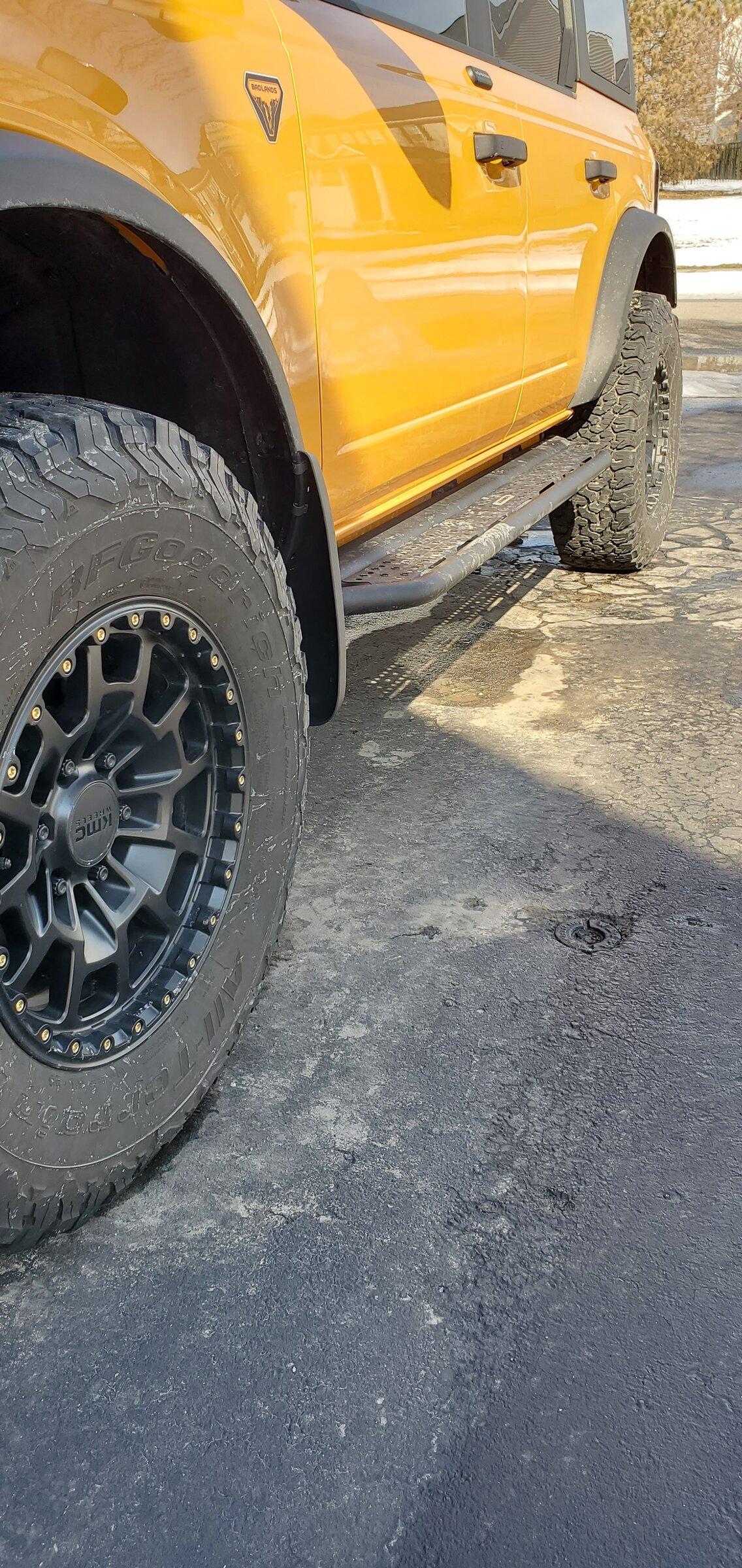Ford Bronco Side Step Recommendations 20220221_130453