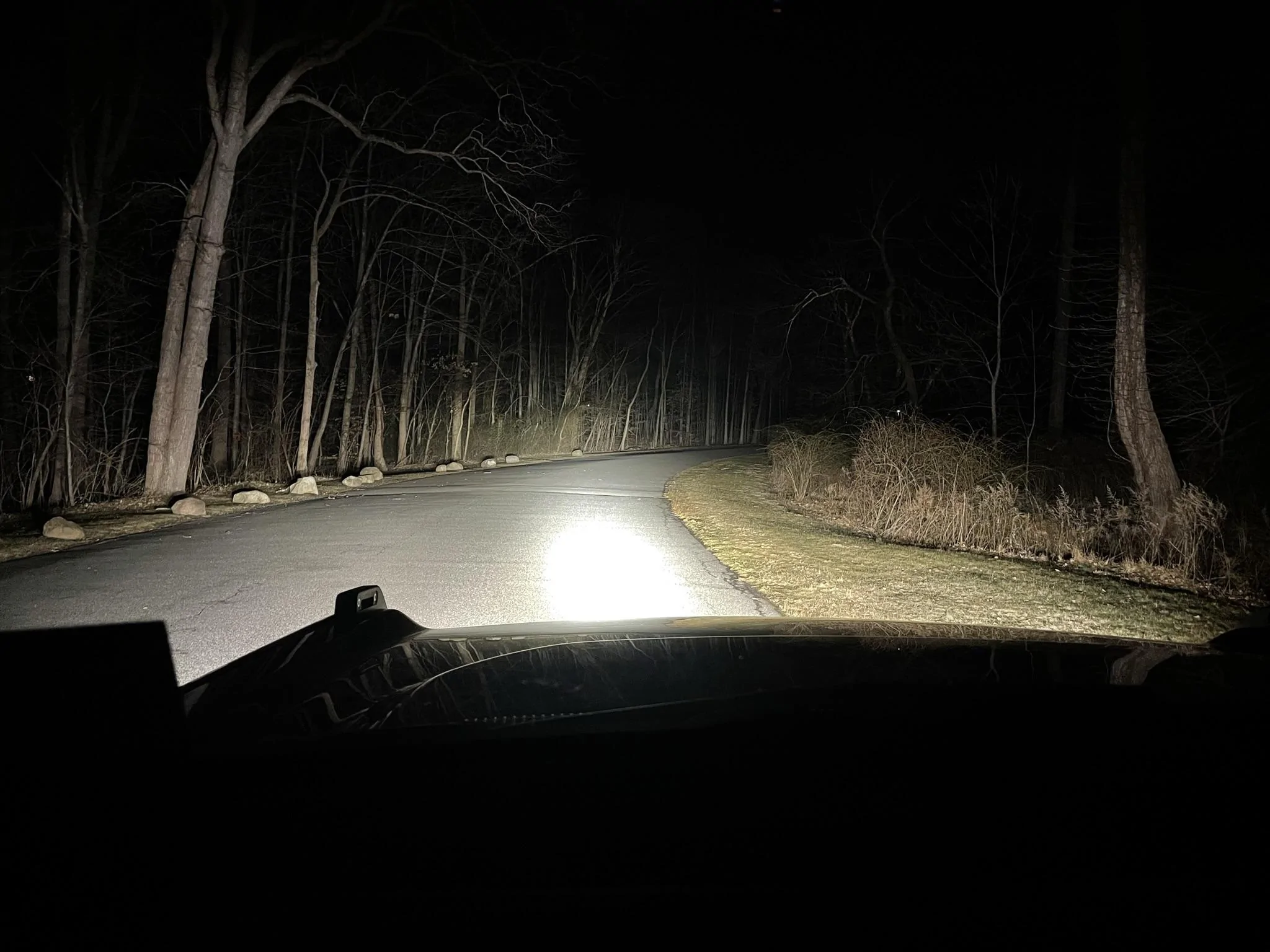Ford Bronco Cheap 30" light bar installed IMG_4534