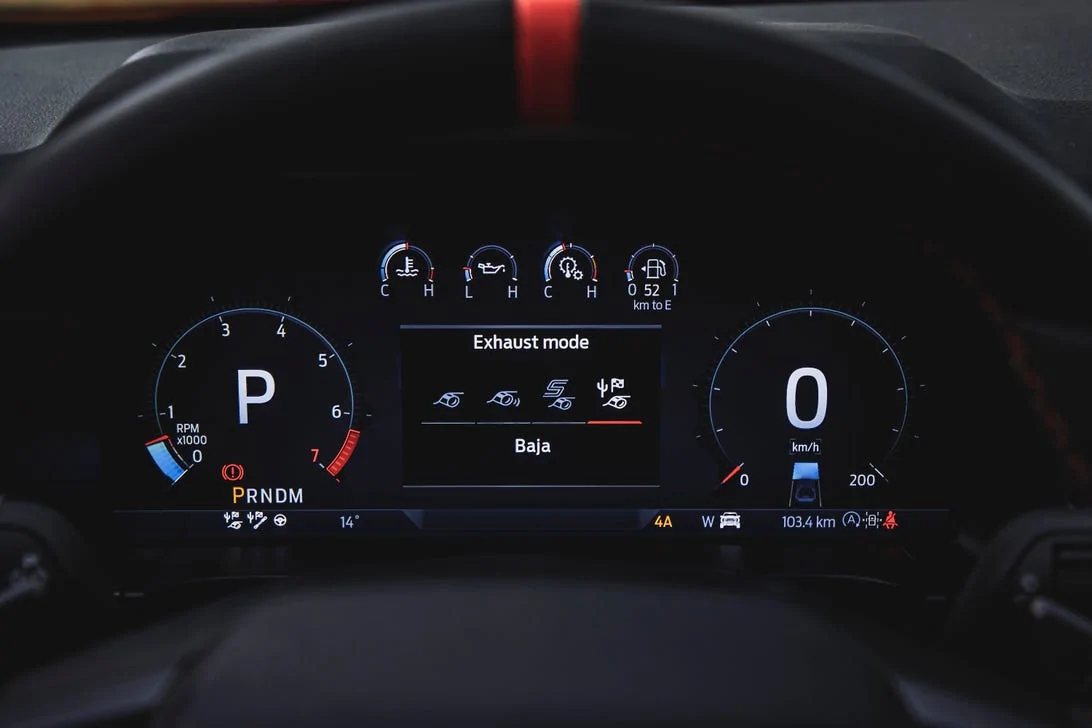 Ford Bronco 2023 Ranger Raptor World Premiere! next-gen-ranger-raptor-digital-cluster-2
