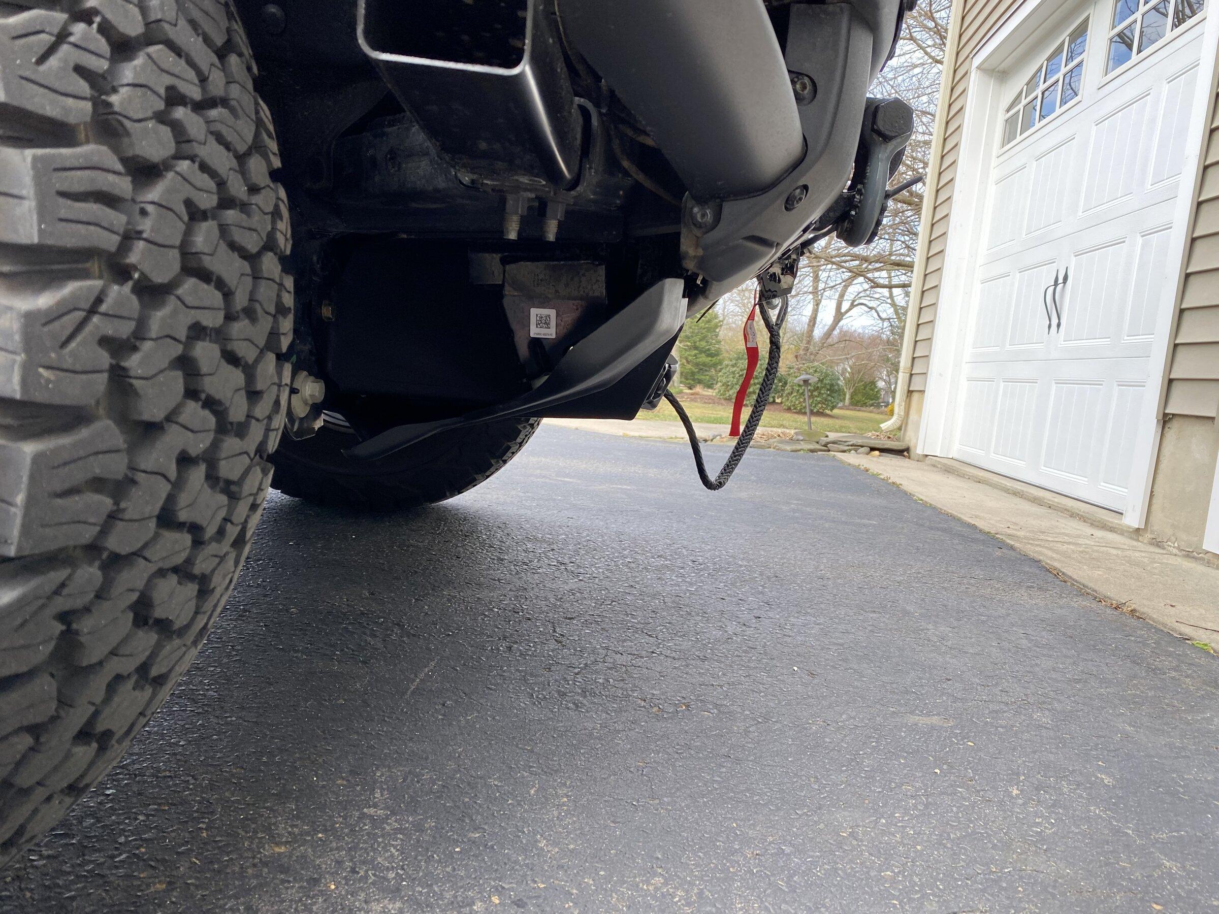 Ford Bronco Hidden Winch install on Badlands Lux 2.3 - my variation IMG_7071