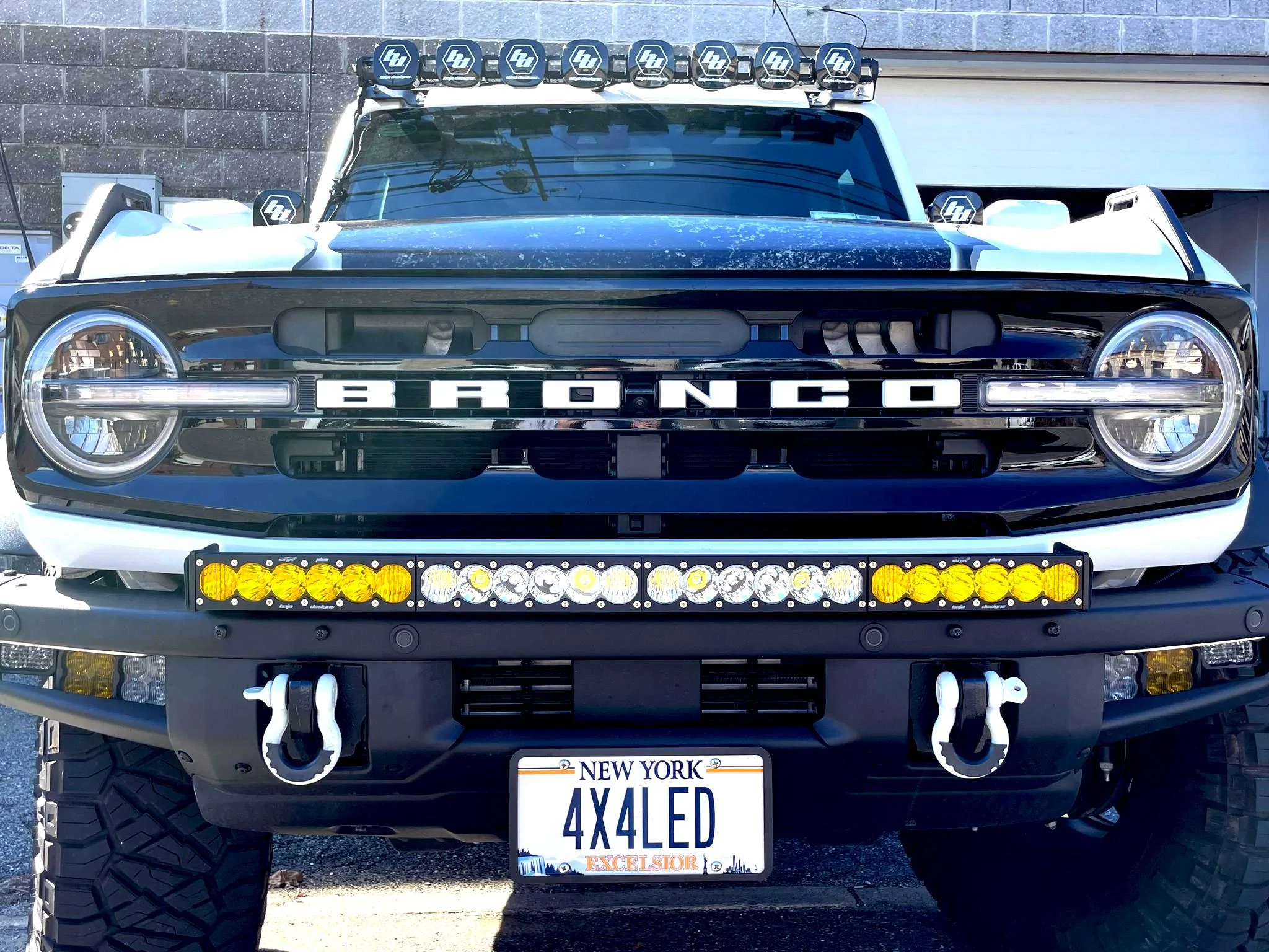 Ford Bronco Good Light Bar for HD Modular Front Bumper? OnX65