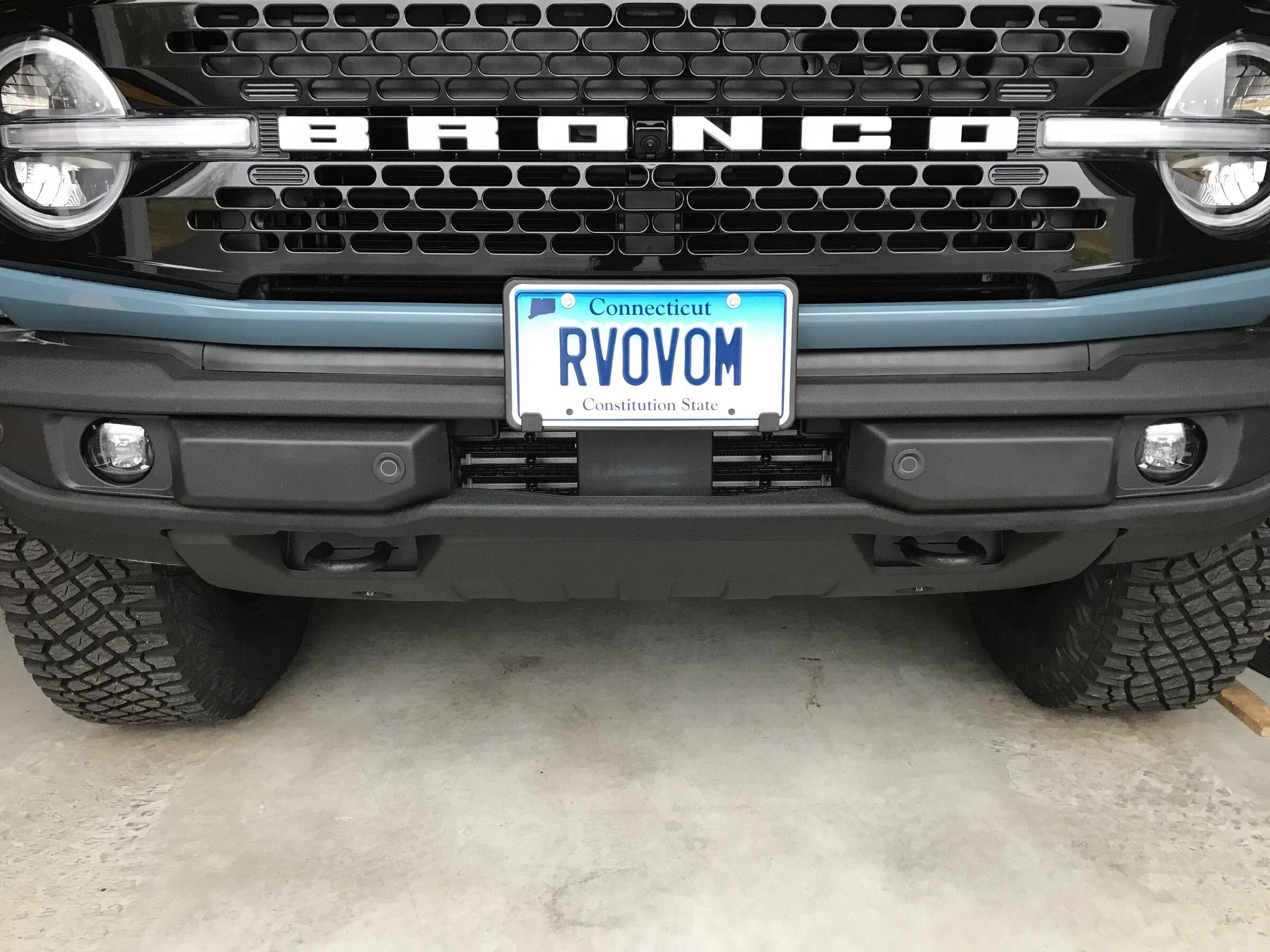 Ford Bronco Custom vanity license plate for Bronco? 1645575796049