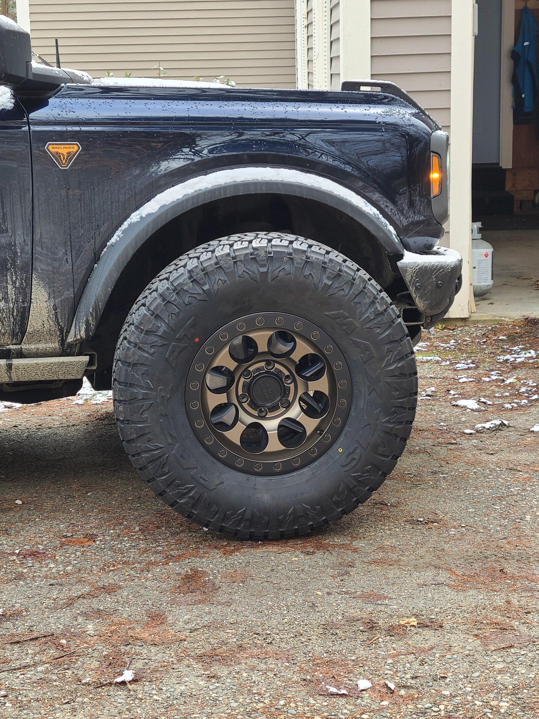 Ford Bronco Show us your installed wheel / tire upgrades here! (Pics) 20211116_082334