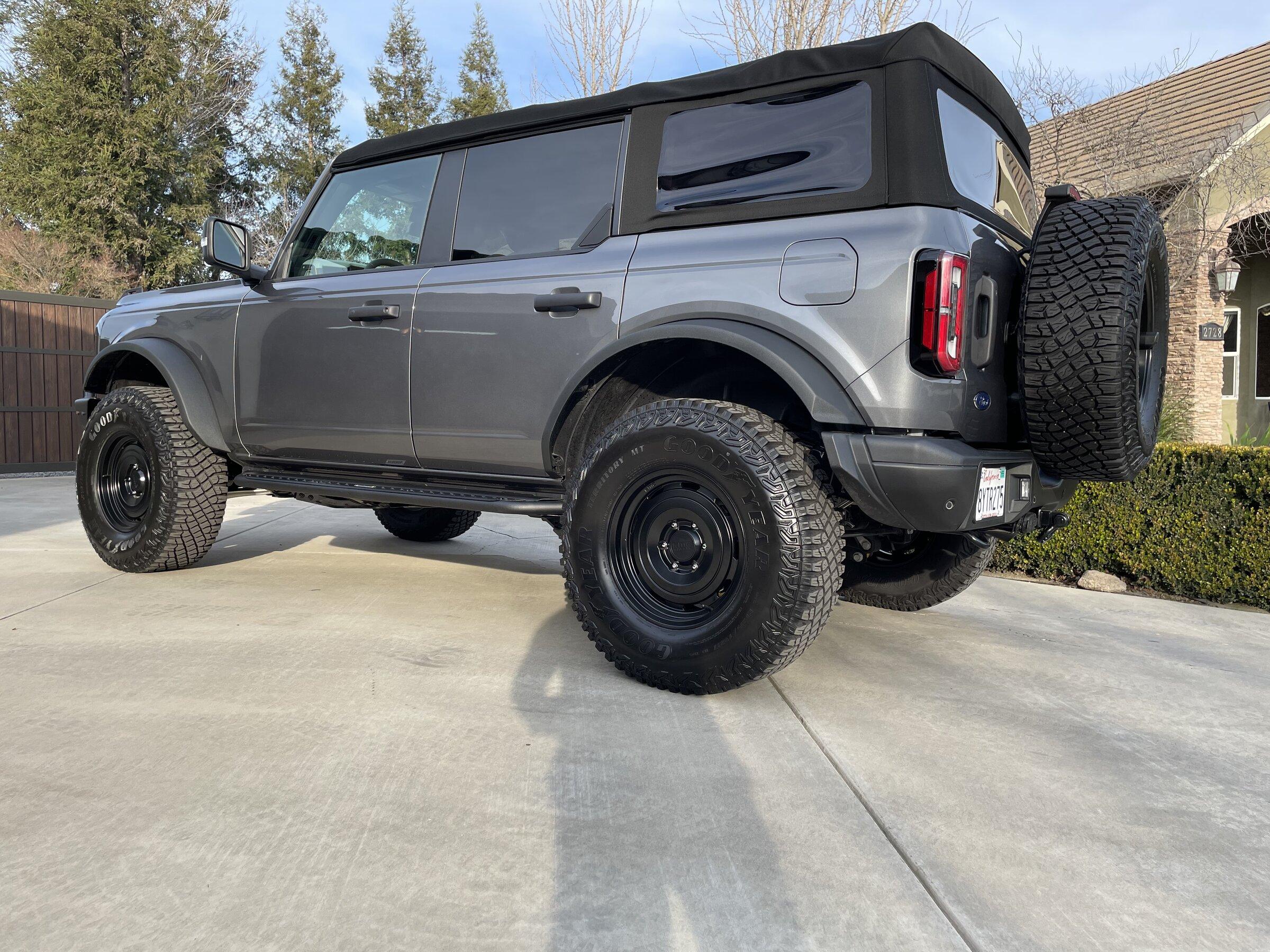 Ford Bronco Show us your installed wheel / tire upgrades here! (Pics) 264D8AE8-1F60-4847-9C6C-873414078178