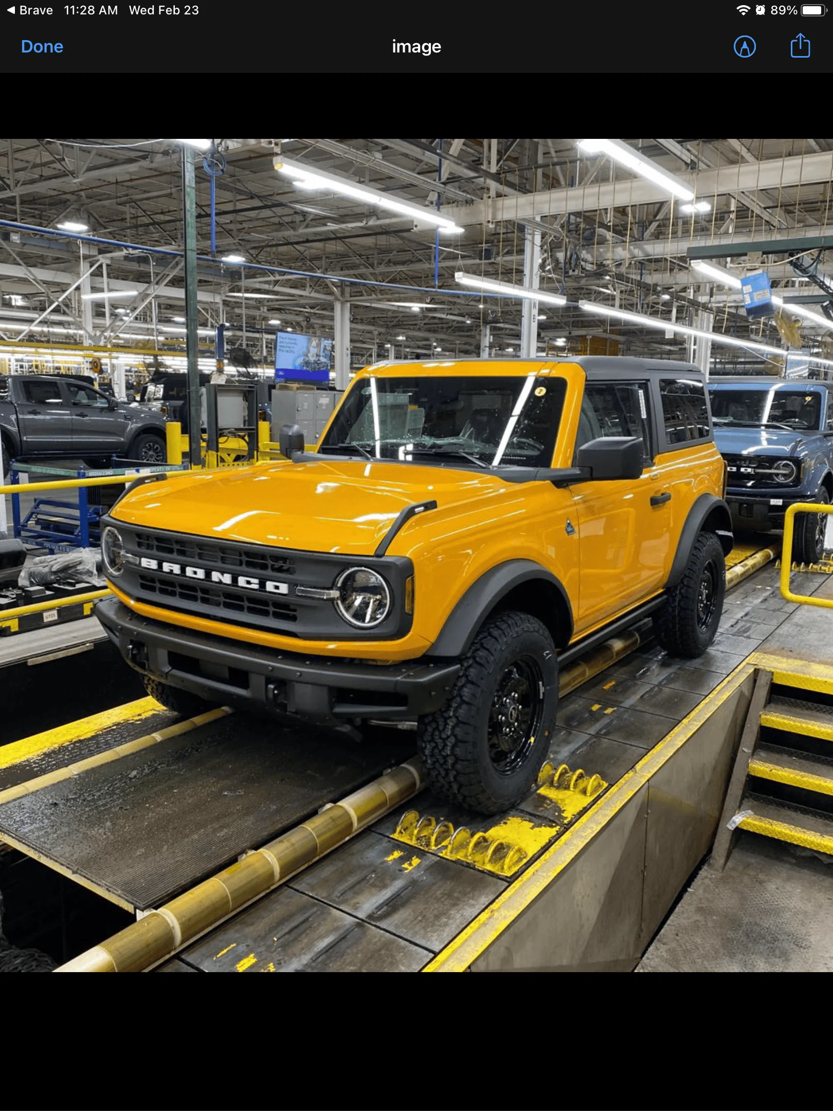 Ford Bronco 🛠 01/24/22 Build Week Group 05B02D4A-5161-4403-9CE8-BD0D4C5621E7
