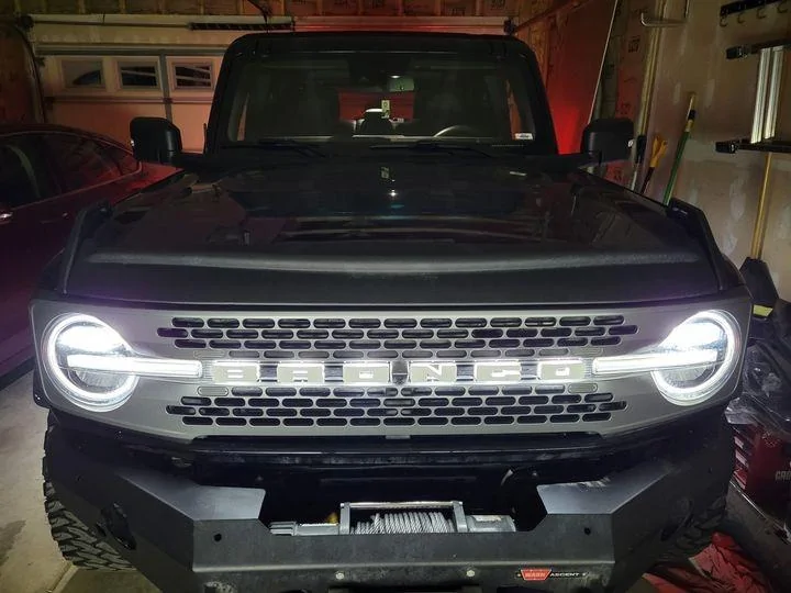 Ford Bronco What did you do TO / WITH your Bronco today? 👨🏻‍🔧🧰🚿🛠 Oracle Grille LEDs